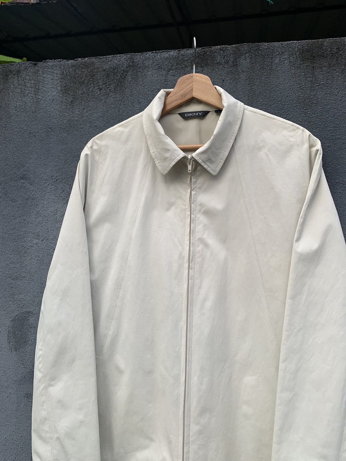 DKNY 👹DKNY Detroit Style White Jacket Size US L / EU 52-54 / 3 - 5 Thumbnail