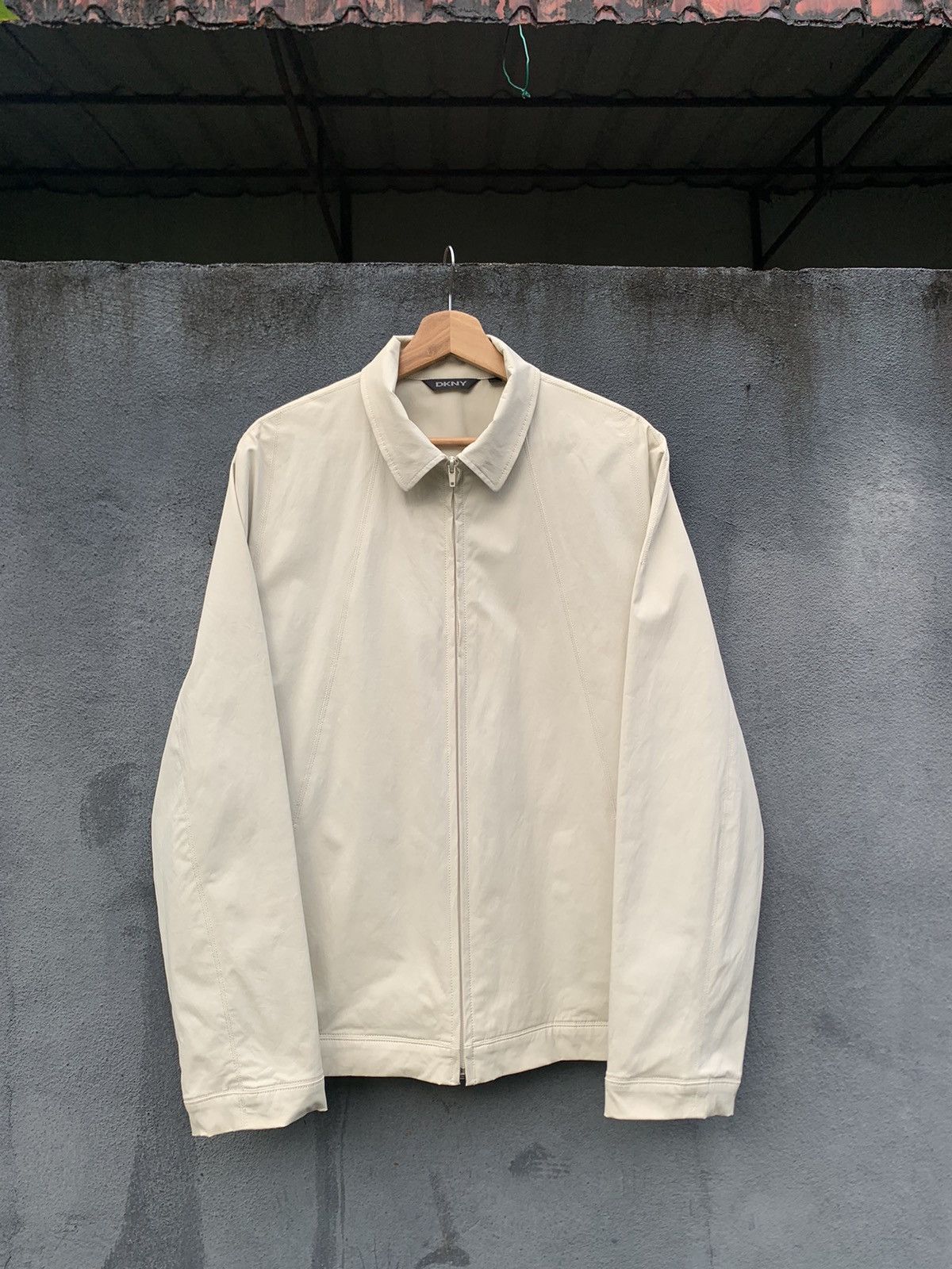 DKNY 👹DKNY Detroit Style White Jacket Size US L / EU 52-54 / 3 - 1 Thumbnail