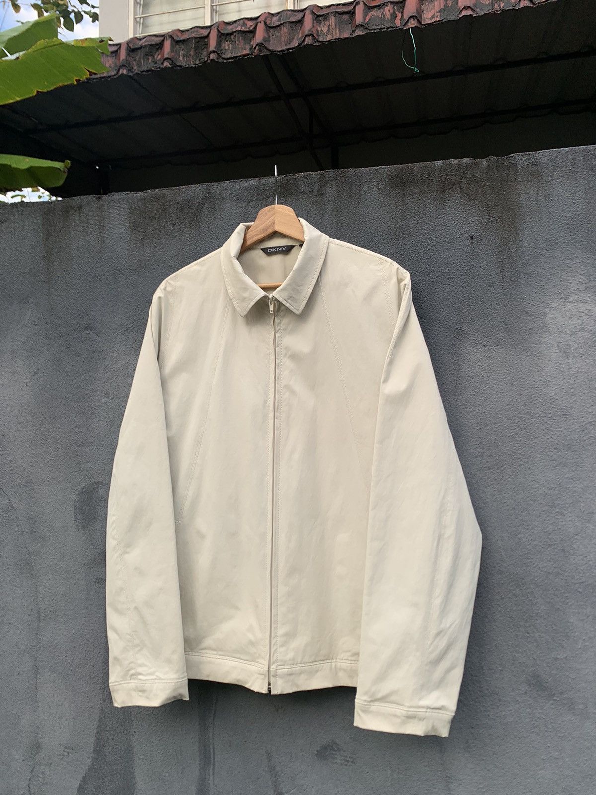 DKNY 👹DKNY Detroit Style White Jacket Size US L / EU 52-54 / 3 - 2 Thumbnail