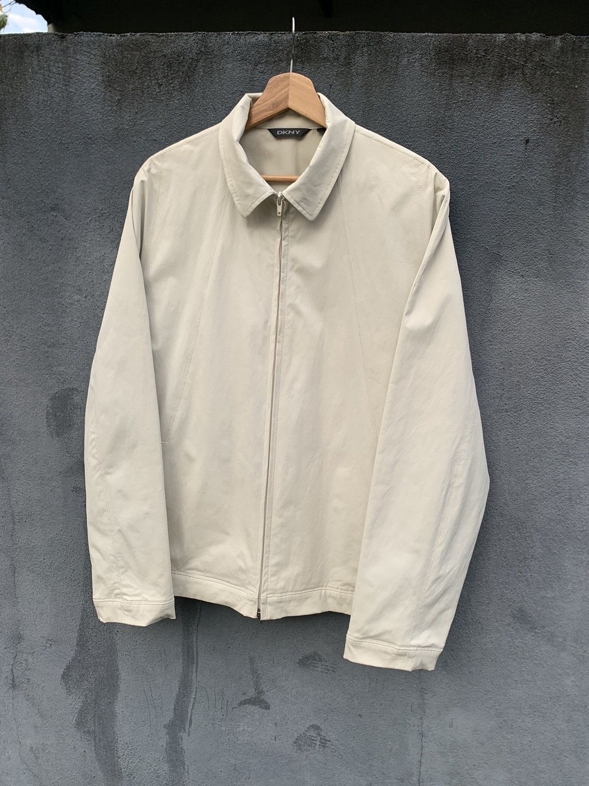 DKNY 👹DKNY Detroit Style White Jacket Size US L / EU 52-54 / 3 - 4 Thumbnail