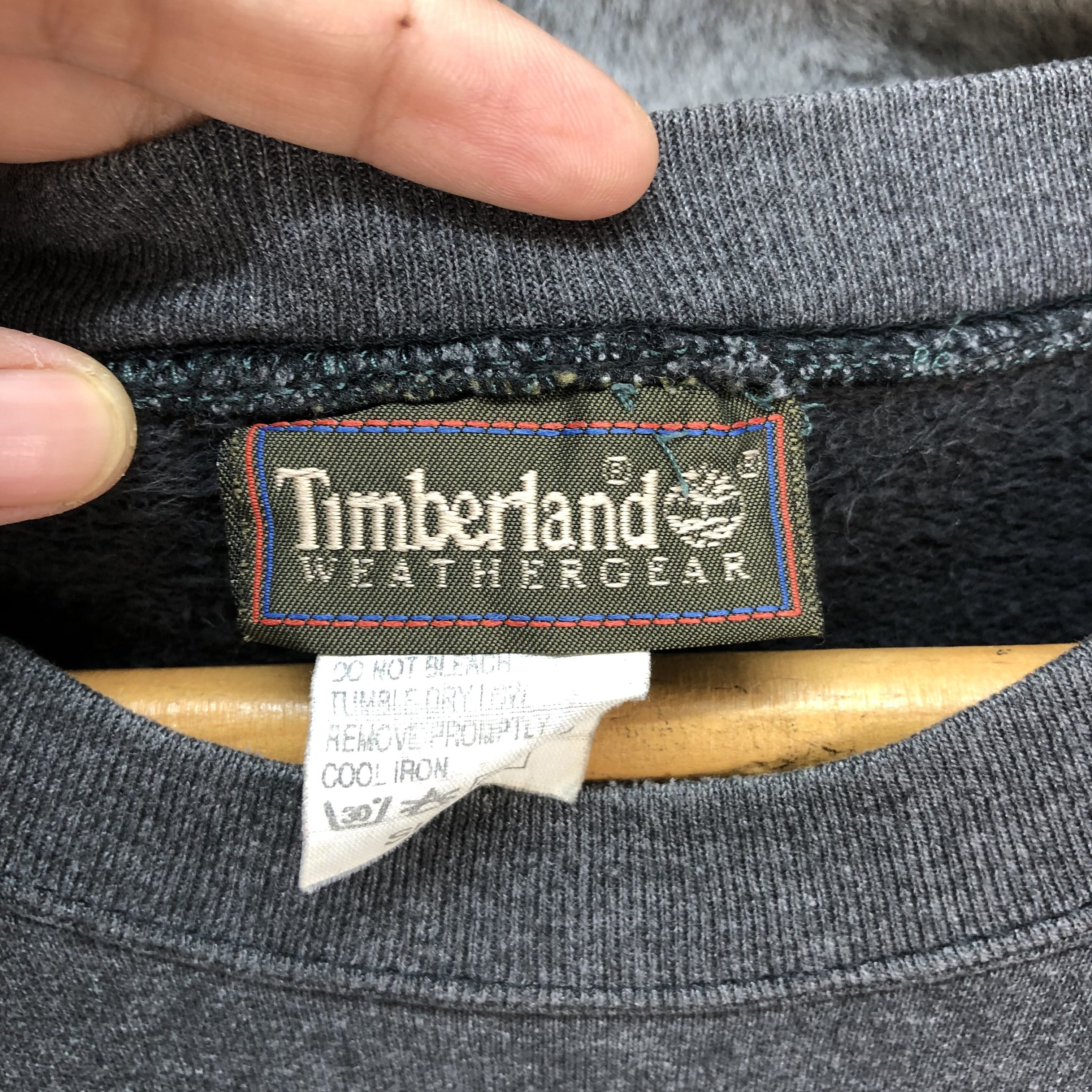 Timberland Timberland Embroidery Big Logo Sweatshirt #1553-63 Size US M / EU 48-50 / 2 - 7 Thumbnail