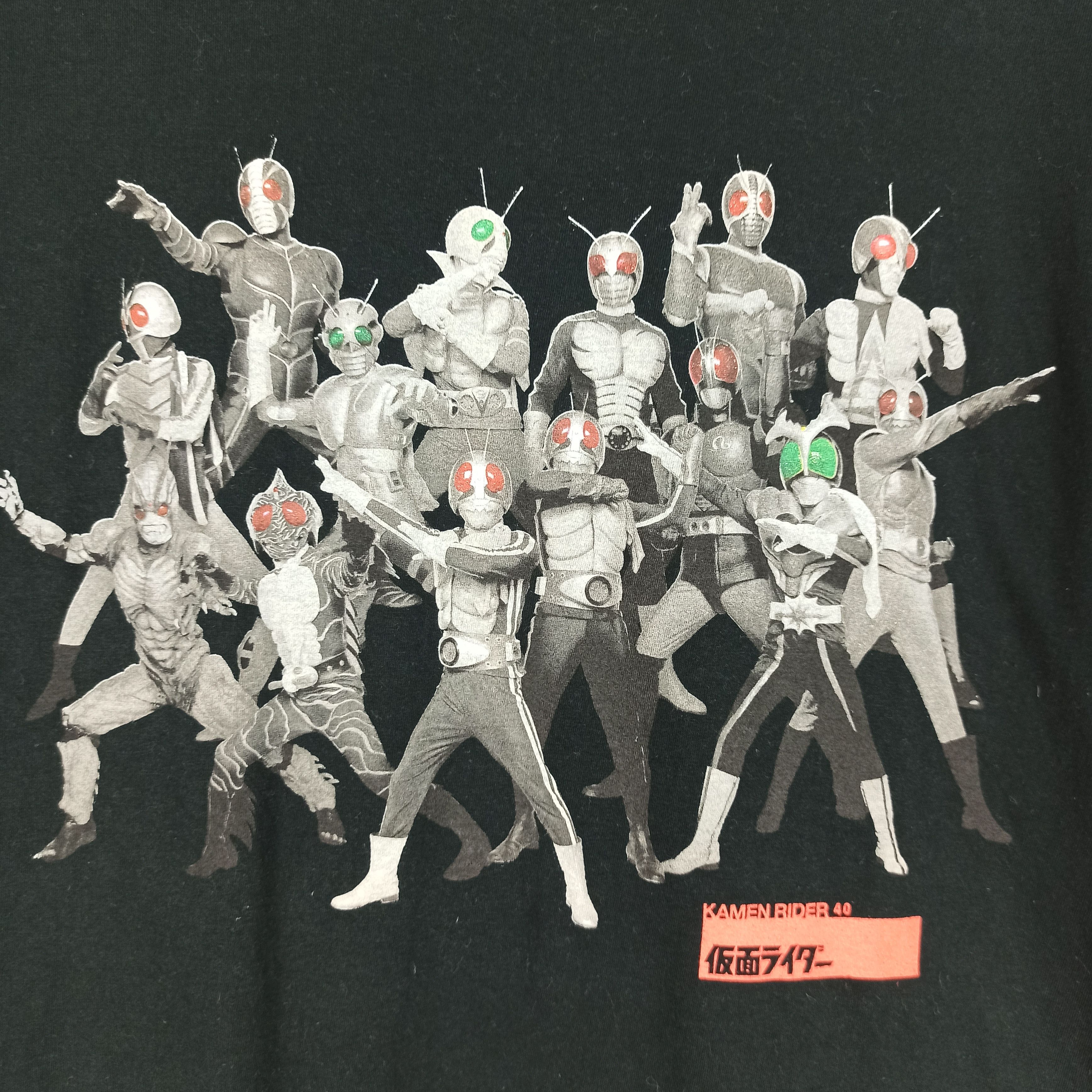 Beams Plus Rare Masked Rider Shows Era T-shirt Made in Japan Beams Size US L / EU 52-54 / 3 - 3 Thumbnail