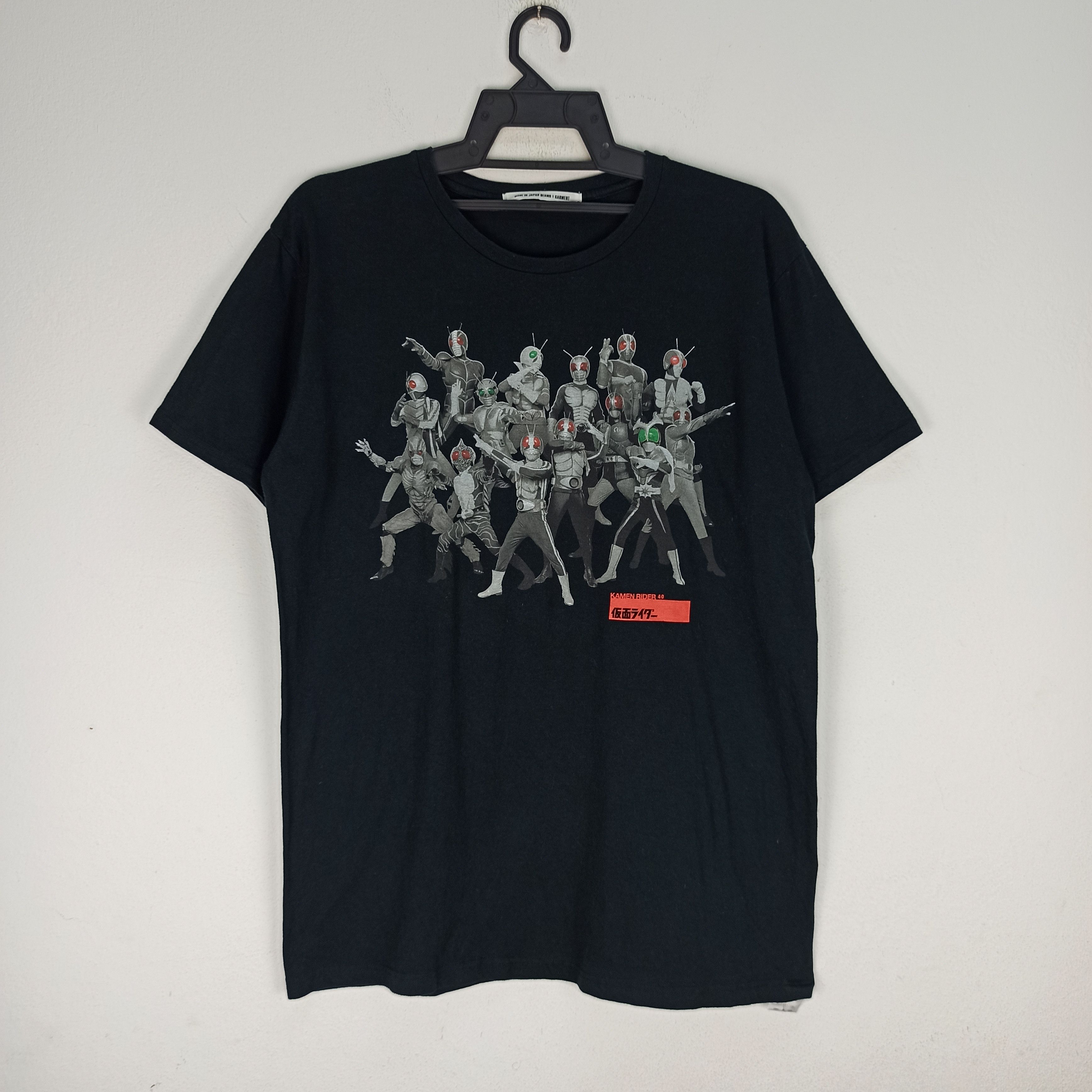Rare Masked Rider Shows Era T-shirt Made in Japan Beams