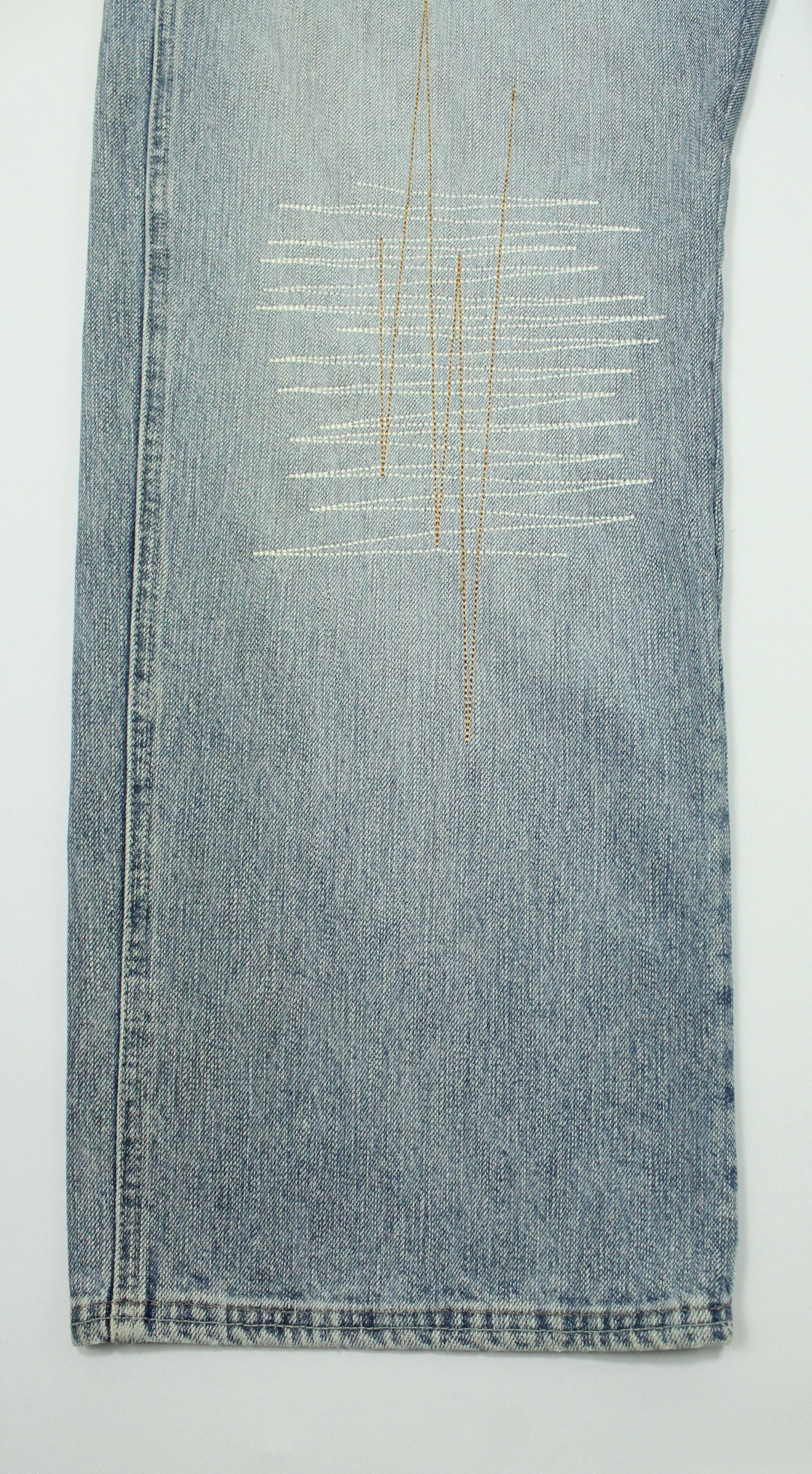 NBA BAGGY Vintage BOSTON CELTICS UNK Denim Pants Jeans Size US 36 / EU 52 - 8 Thumbnail