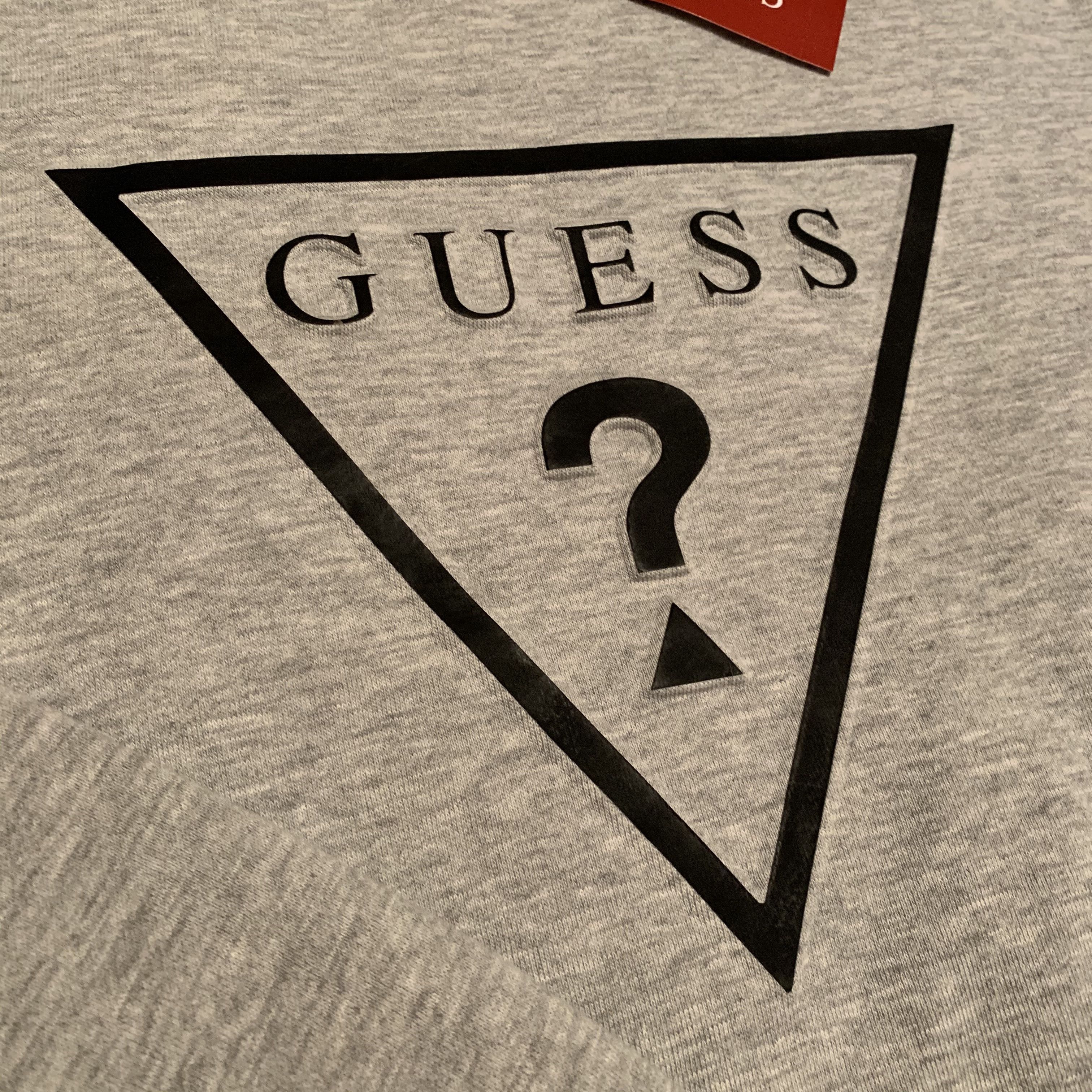 Guess Deadstock Guess Triangle Logo Pullover Crewneck Sweater Size US L / EU 52-54 / 3 - 2 Thumbnail