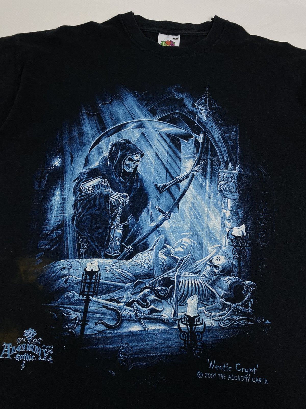 Alchemist 🔥LASTDROP🔥 2001 Alchemy Gothic Neotic Crypt t-shirt Size US L / EU 52-54 / 3 - 5 Thumbnail