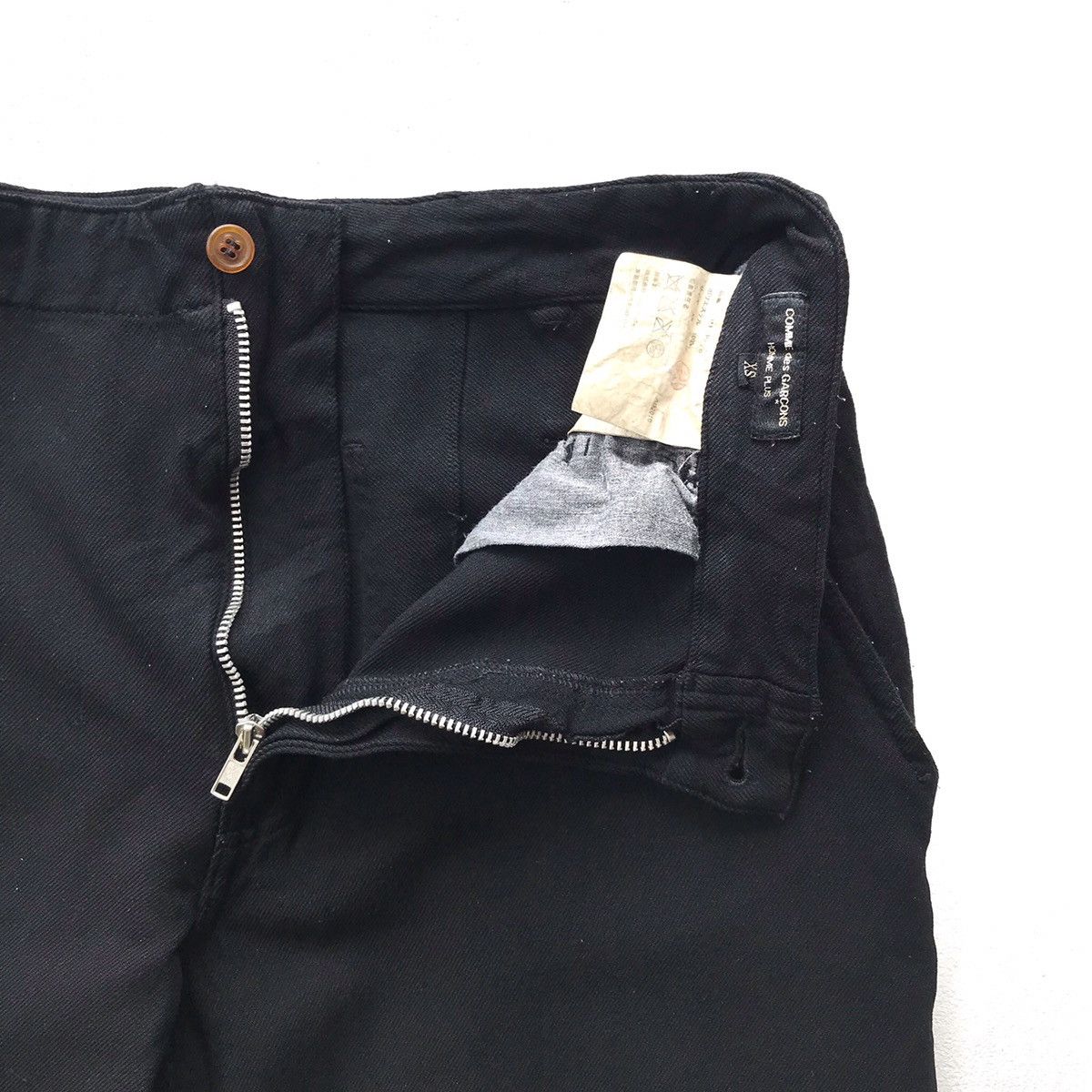 Comme des Garcons Homme Plus Archive CDGH Plus AD2010 Black Zipper Parachutes Pant Size US 30 / EU 46 - 4 Thumbnail