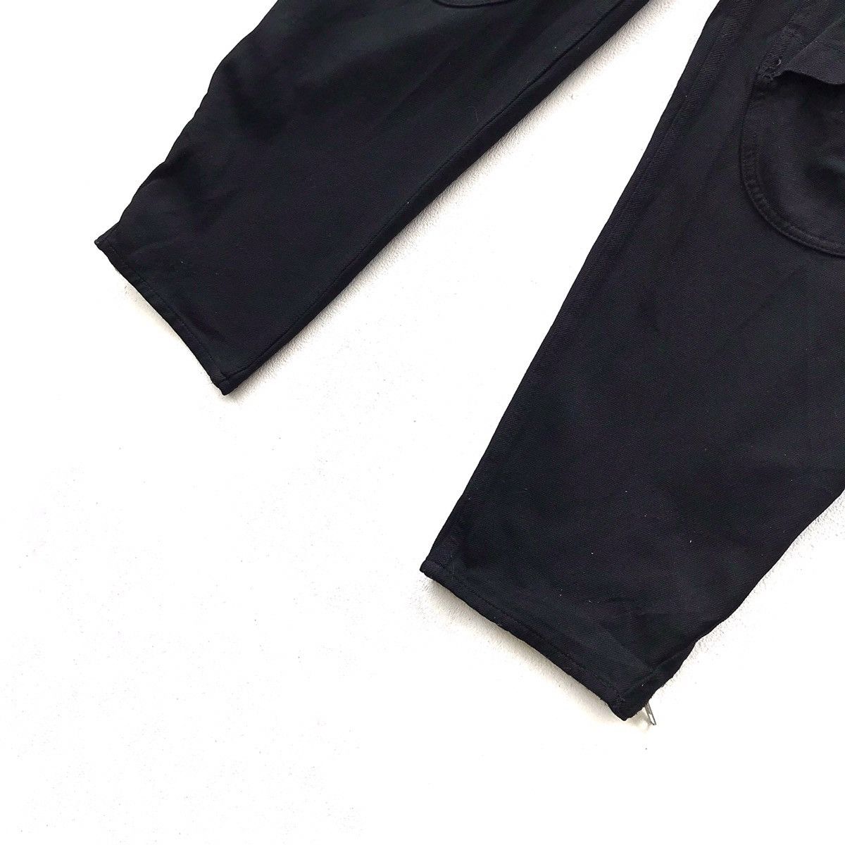 Comme des Garcons Homme Plus Archive CDGH Plus AD2010 Black Zipper Parachutes Pant Size US 30 / EU 46 - 6 Thumbnail