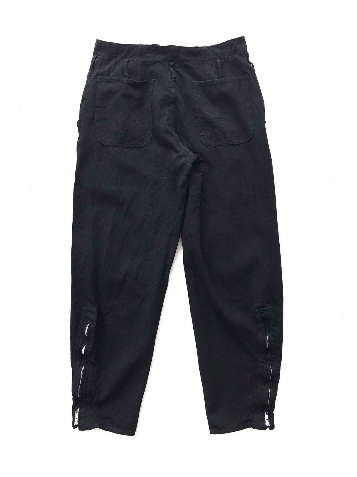 Comme des Garcons Homme Plus Archive CDGH Plus AD2010 Black Zipper Parachutes Pant Size US 30 / EU 46 - 7 Thumbnail