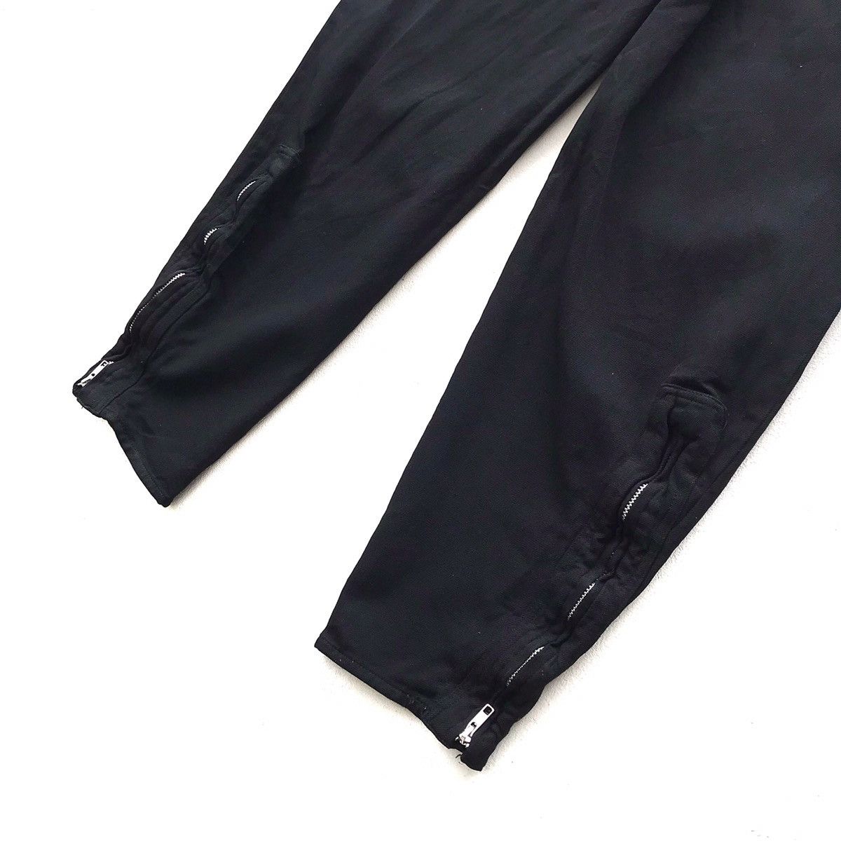Comme des Garcons Homme Plus Archive CDGH Plus AD2010 Black Zipper Parachutes Pant Size US 30 / EU 46 - 9 Thumbnail