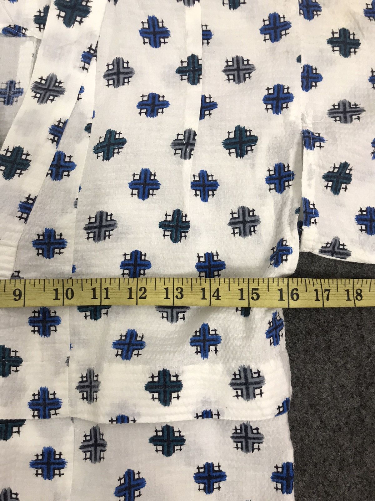 Japanese Brand Kimono Noragi Hanten Jinbei i876 Size XS / US 0-2 / IT 36-38 - 4 Thumbnail