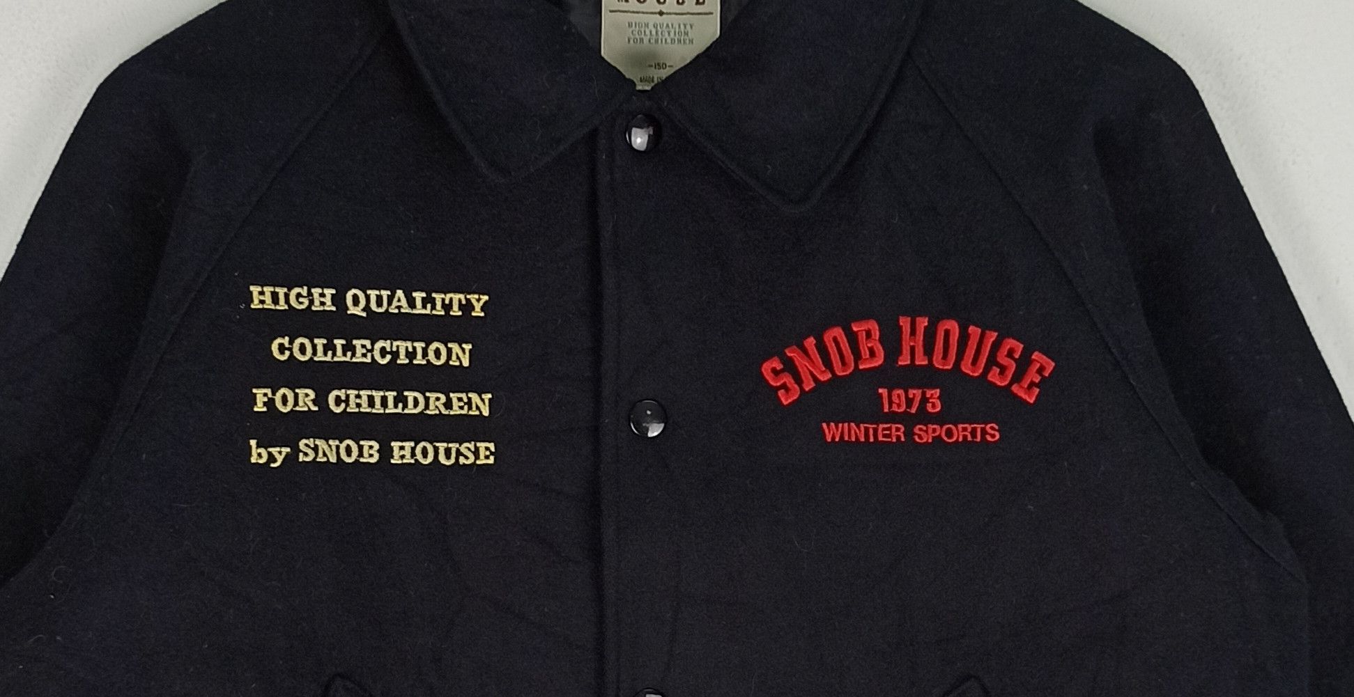Japanese Brand Vintage Snob House Winter Sports Bomber Jacket Big Logo Size US S / EU 44-46 / 1 - 4 Thumbnail