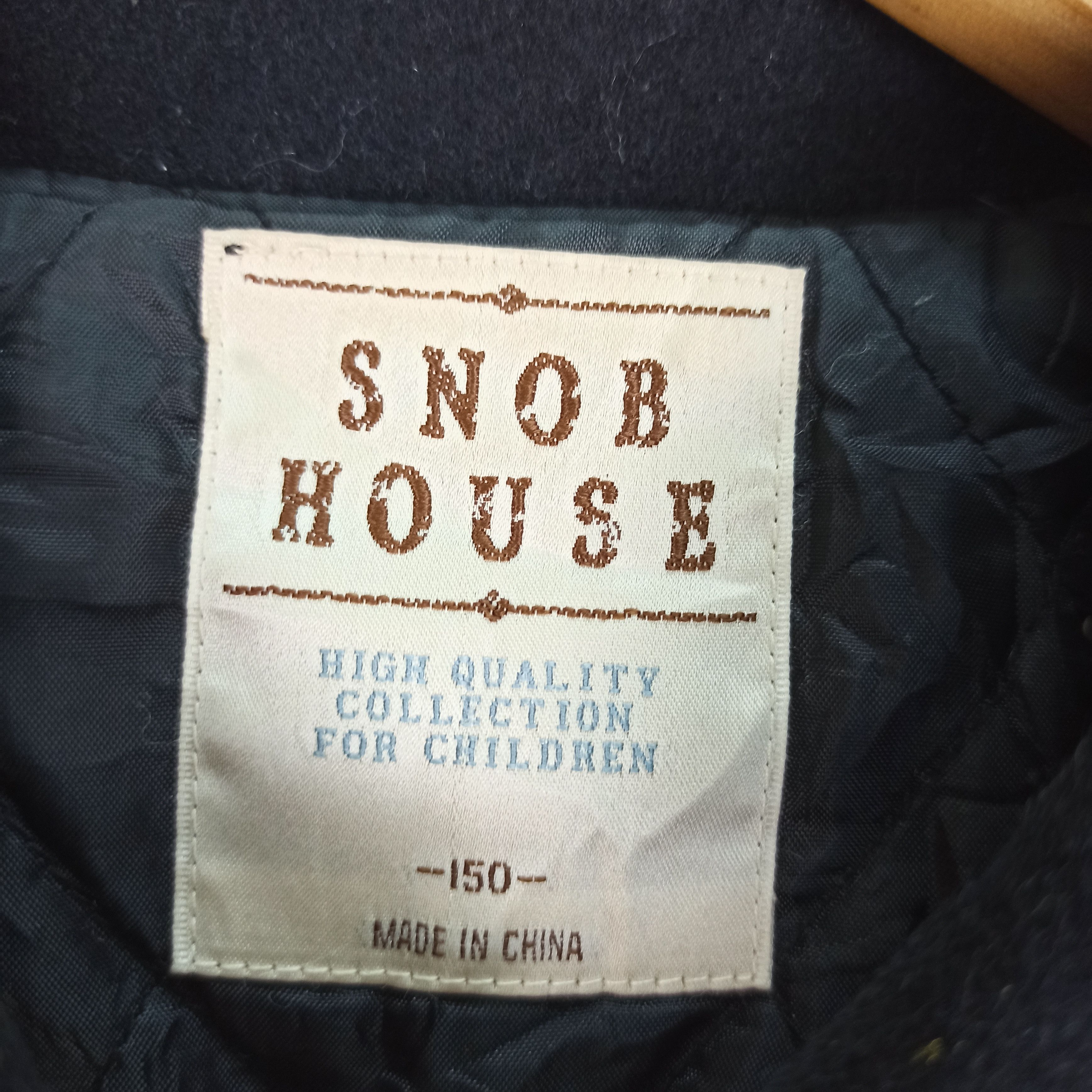 Japanese Brand Vintage Snob House Winter Sports Bomber Jacket Big Logo Size US S / EU 44-46 / 1 - 6 Thumbnail