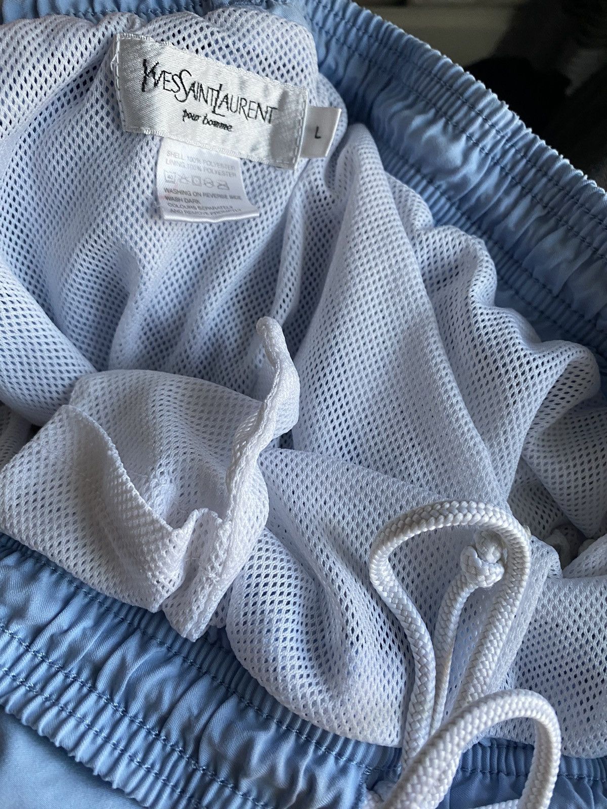 Yves Saint Laurent Blue YSL Shorts L size Size US 34 / EU 50 - 6 Thumbnail