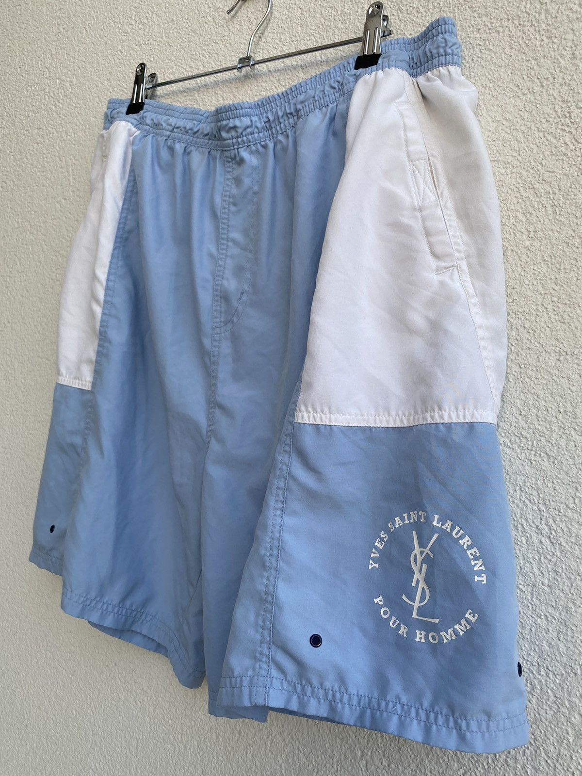 Yves Saint Laurent Blue YSL Shorts L size Size US 34 / EU 50 - 2 Thumbnail
