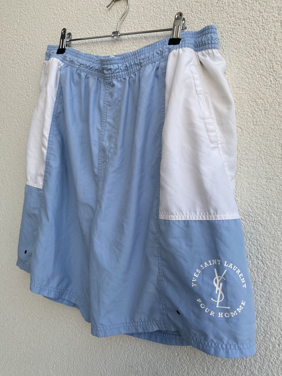 Yves Saint Laurent Blue YSL Shorts L size Size US 34 / EU 50 - 8 Thumbnail