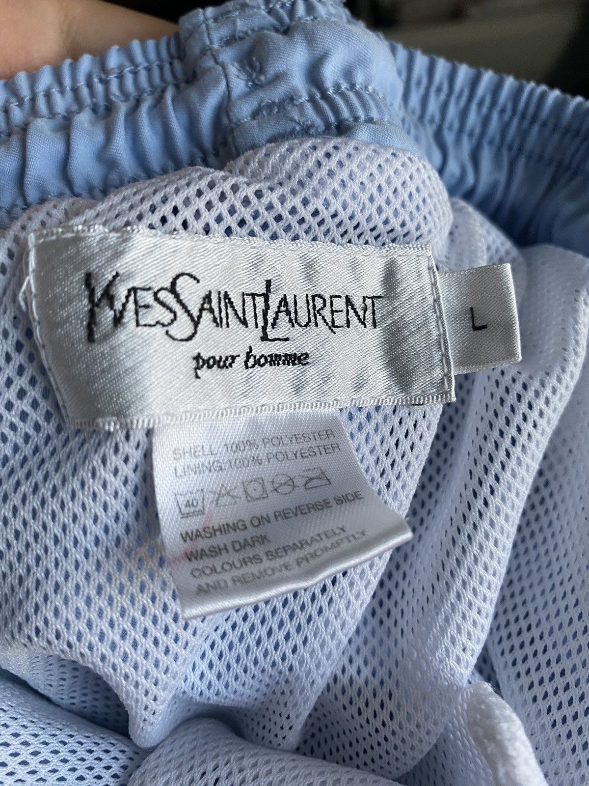 Yves Saint Laurent Blue YSL Shorts L size Size US 34 / EU 50 - 5 Thumbnail
