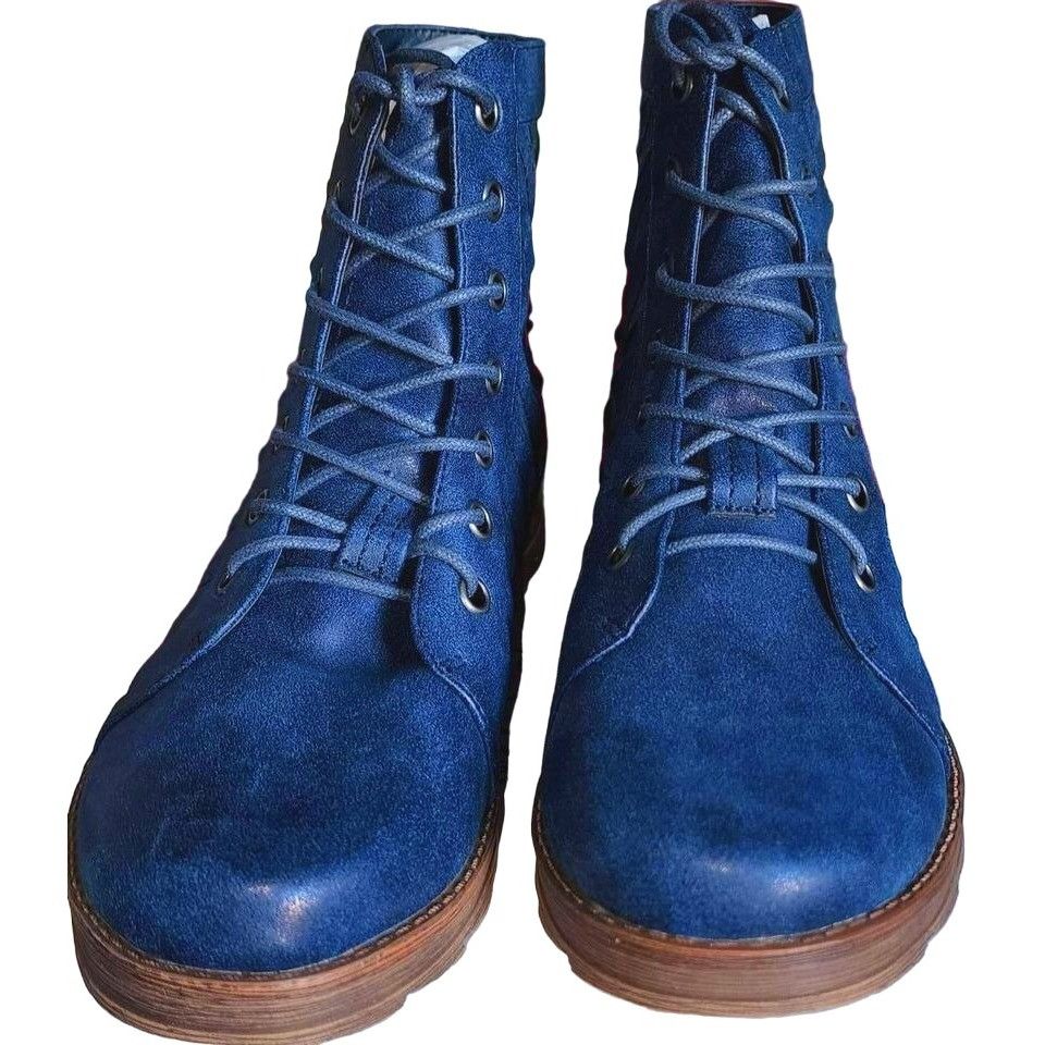 navy blue booties size 8