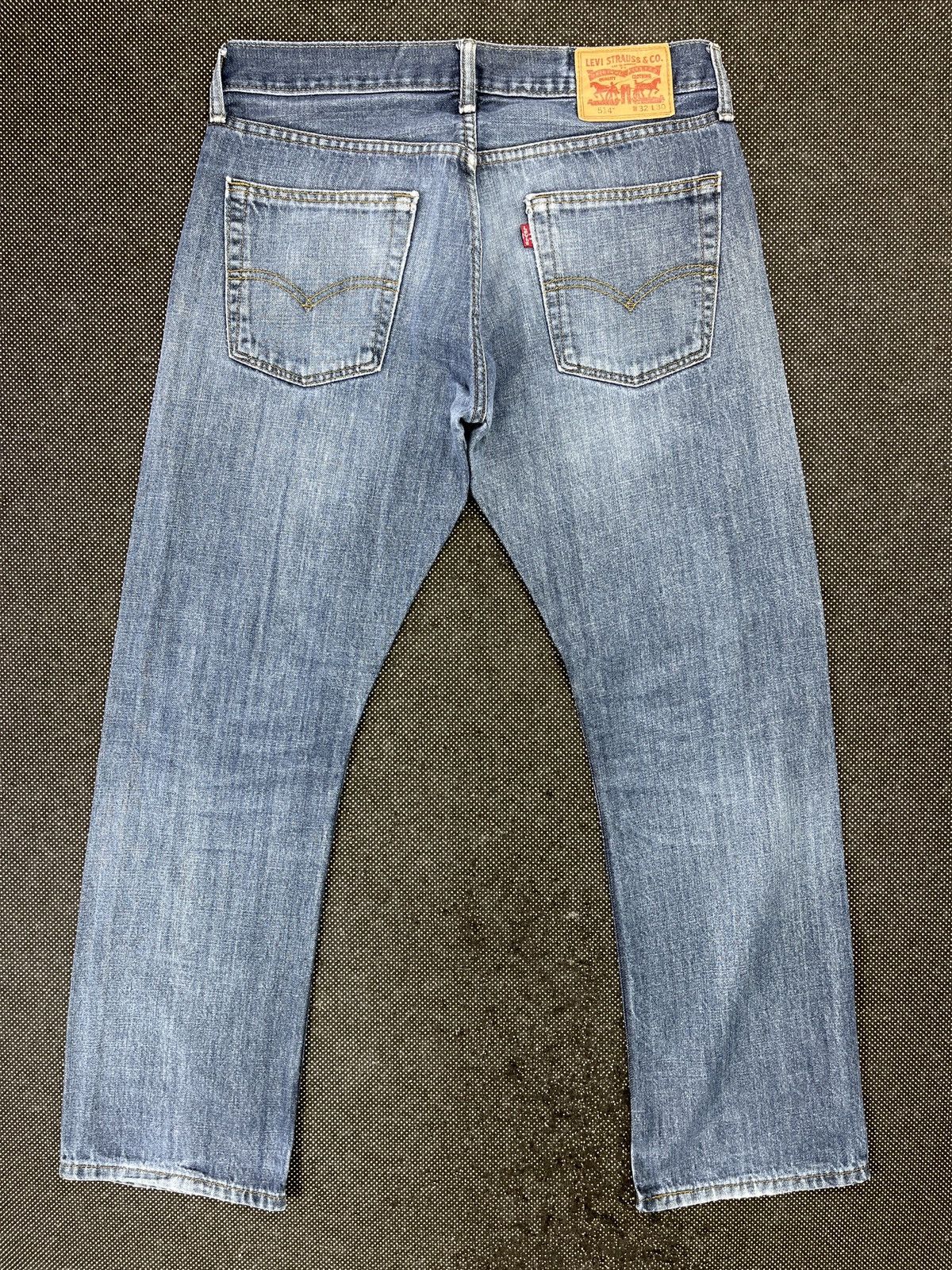 Levi's Vintage Levis 514 Distressed Faded Jeans - J405 Size US 33 - 2 Thumbnail
