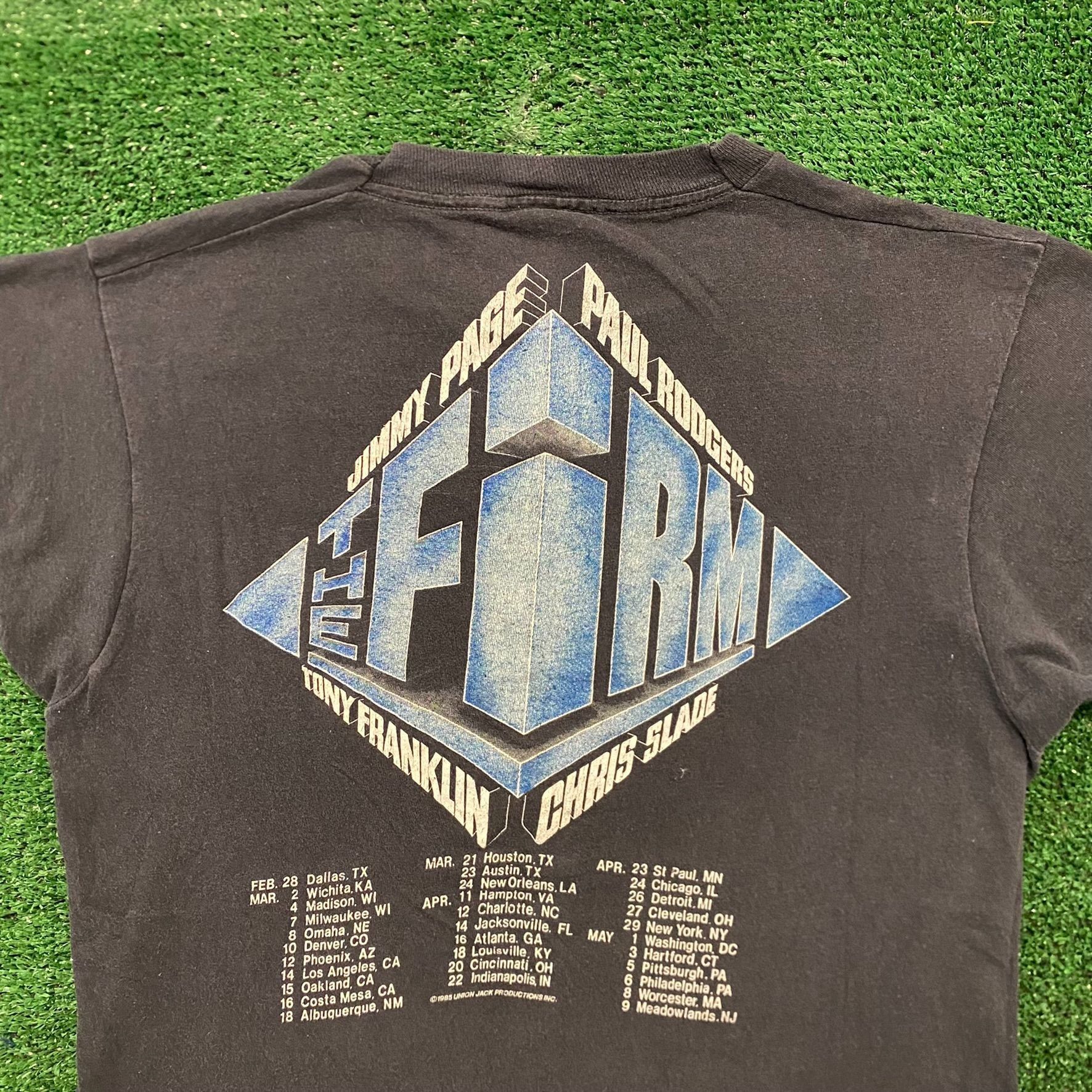Band Tees Jimmy Page Led Zeppelin Vintage 80s Rock Band T-Shirt Size US S / EU 44-46 / 1 - 6 Thumbnail