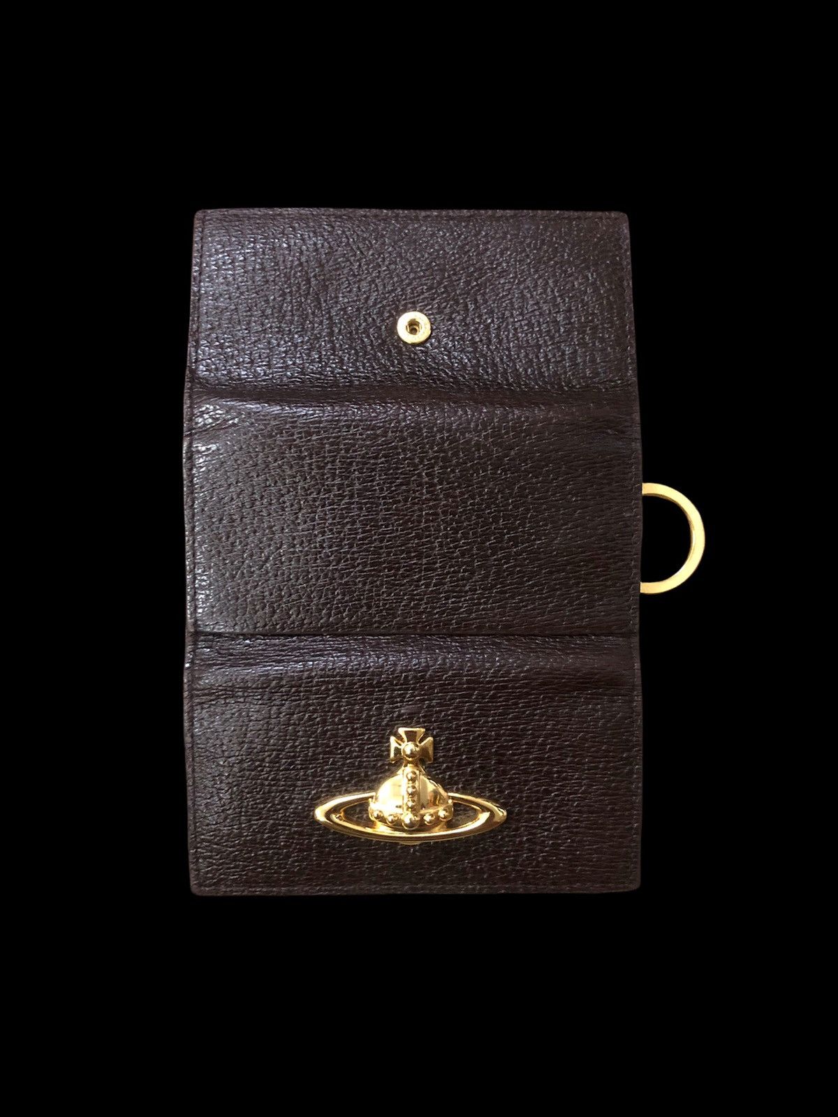 Vivienne Westwood GRAIL🔥Vivienne Leather Bold Orb Keychains Holder Size ONE SIZE - 4 Thumbnail