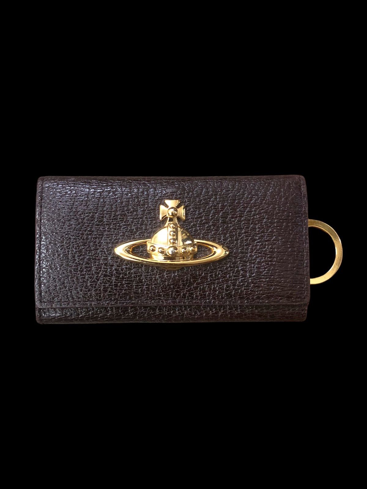 Vivienne Westwood GRAIL🔥Vivienne Leather Bold Orb Keychains Holder Size ONE SIZE - 1 Thumbnail