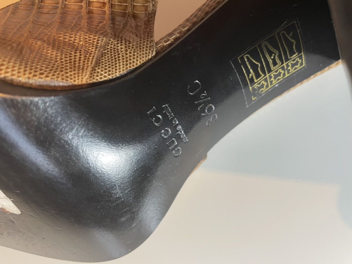 Tom Ford GUCCI Tom Ford 90s Runway Slingback Pumps Size US 5.5 / IT 35.5 - 5 Thumbnail