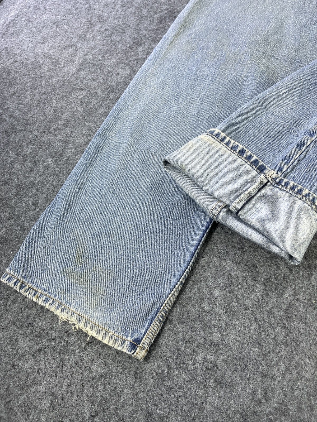 Levi's Vintage Levi's 505 Light Wash Jeans - J776 Size US 36 / EU 52 - 9 Thumbnail
