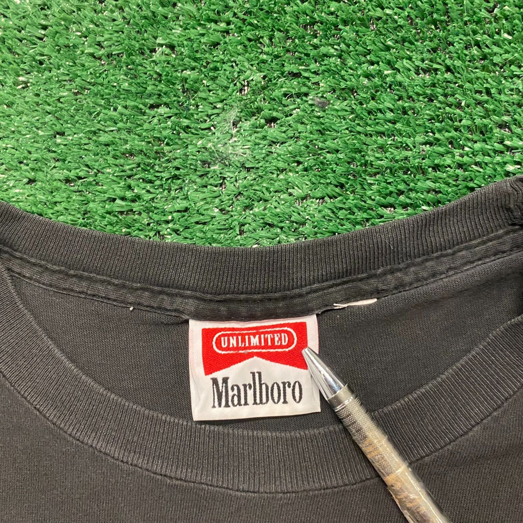 Marlboro Marlboro Unlimited Train Vintage 90s Single Stitch T-Shirt Size US XL / EU 56 / 4 - 7 Thumbnail
