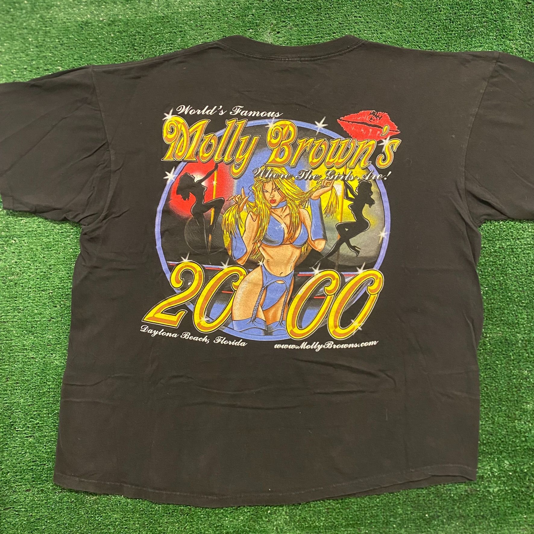 vintage-crazy-vintage-molly-brown-s-daytona-sexy-stripper-t-shirt-grailed