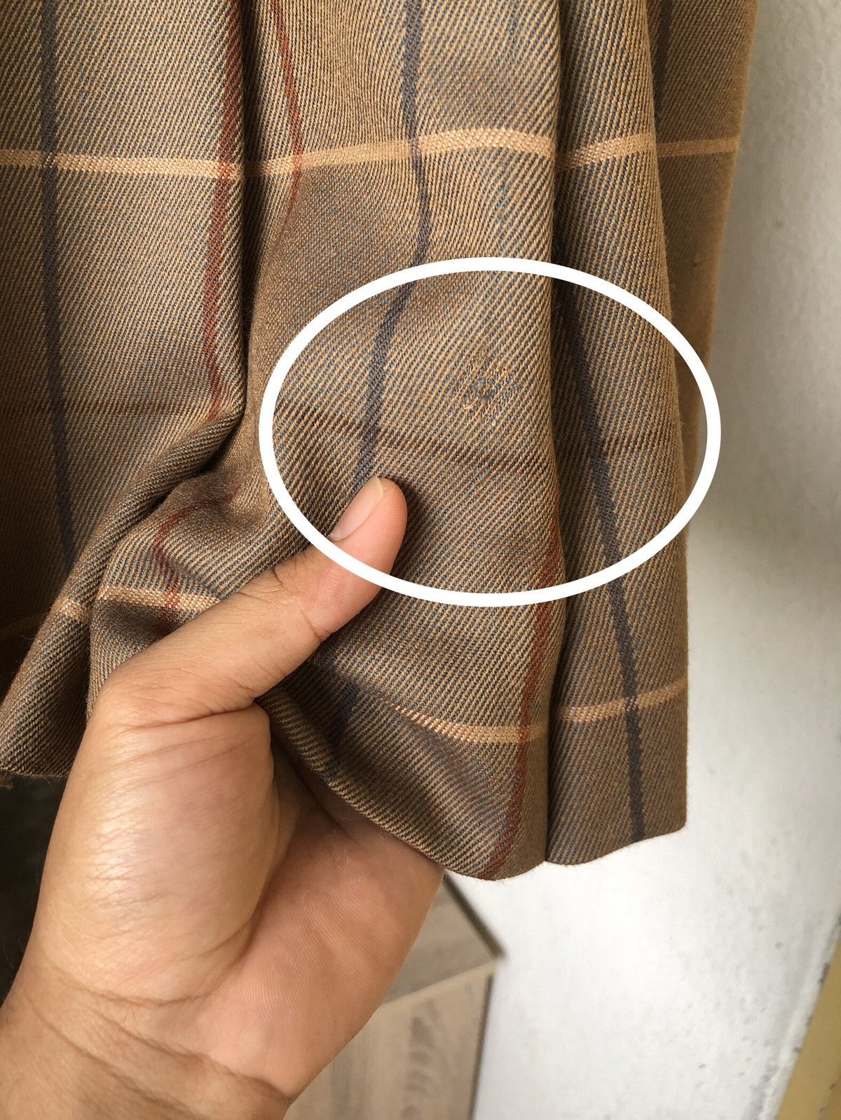 Burberry Vintage 90s Burberry Nova Check Pleated Skirt Size 25" / US 0 / IT 36 - 9 Thumbnail
