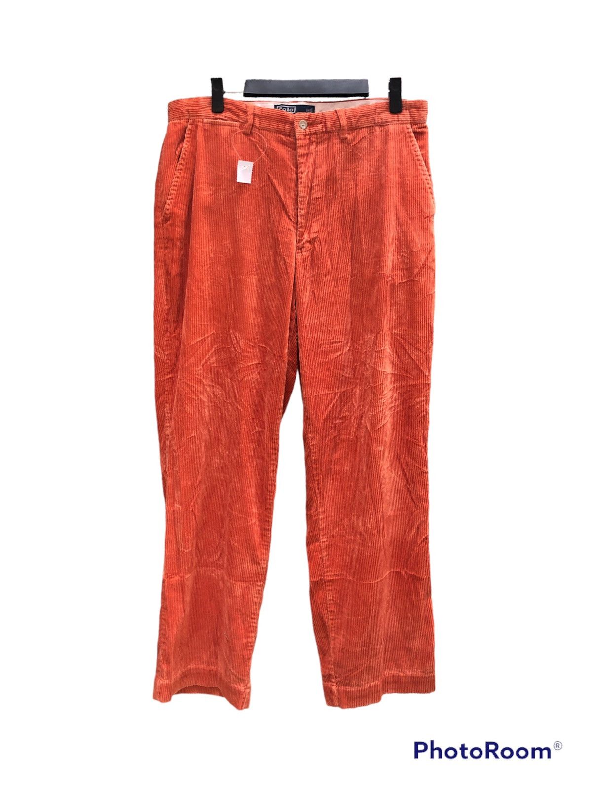 Polo Ralph Lauren × Ralph Lauren × Vintage VINTAGE POLO RALPH LAUREN CORDUROY TROUSER PANT Size US 34 / EU 50 - 1 Thumbnail