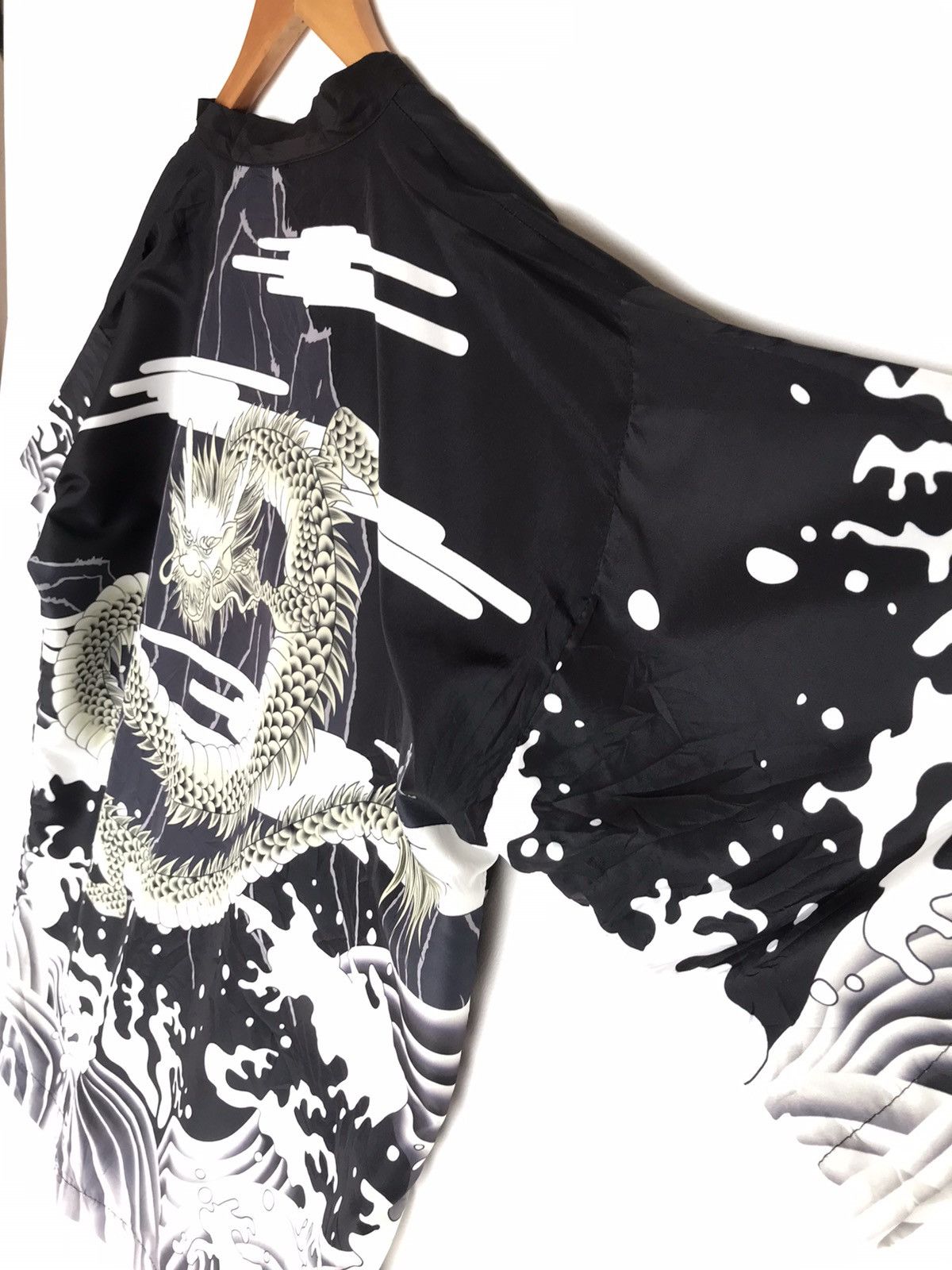 Japanese Brand Rayon Kimono Japan Dragon Fullprint Size US L / EU 52-54 / 3 - 6 Thumbnail