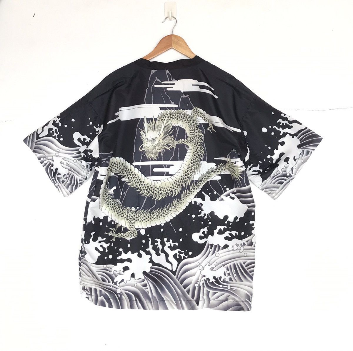 Japanese Brand Rayon Kimono Japan Dragon Fullprint Size US L / EU 52-54 / 3 - 1 Thumbnail