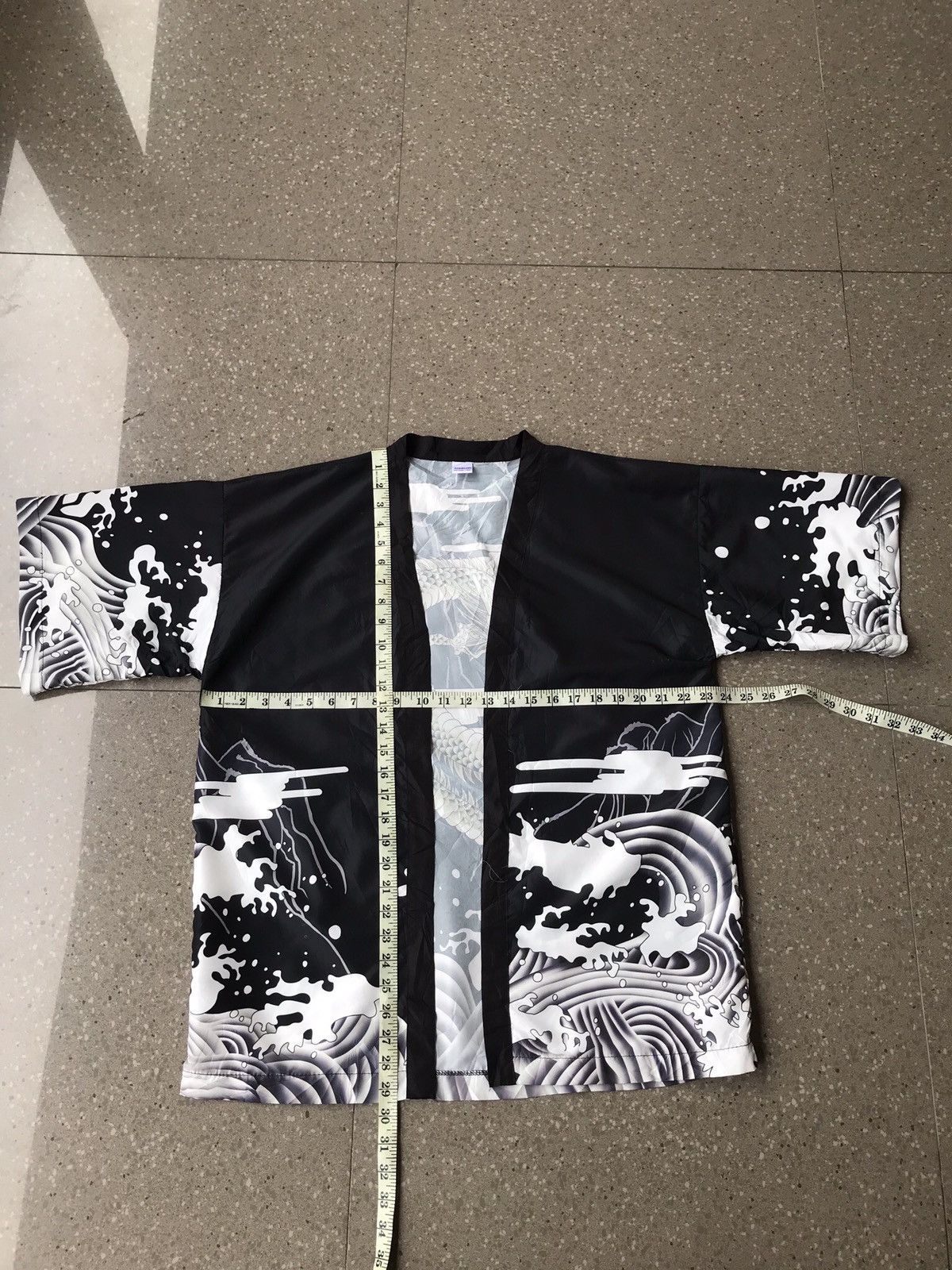 Japanese Brand Rayon Kimono Japan Dragon Fullprint Size US L / EU 52-54 / 3 - 8 Thumbnail