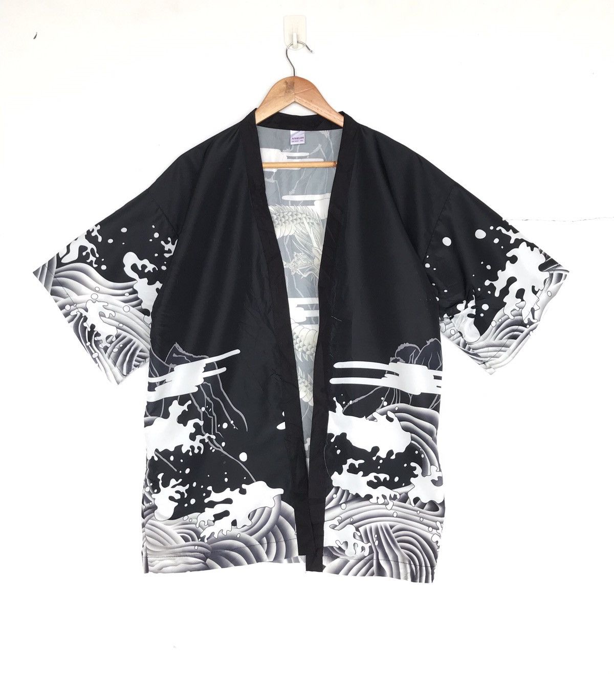 Japanese Brand Rayon Kimono Japan Dragon Fullprint Size US L / EU 52-54 / 3 - 2 Thumbnail