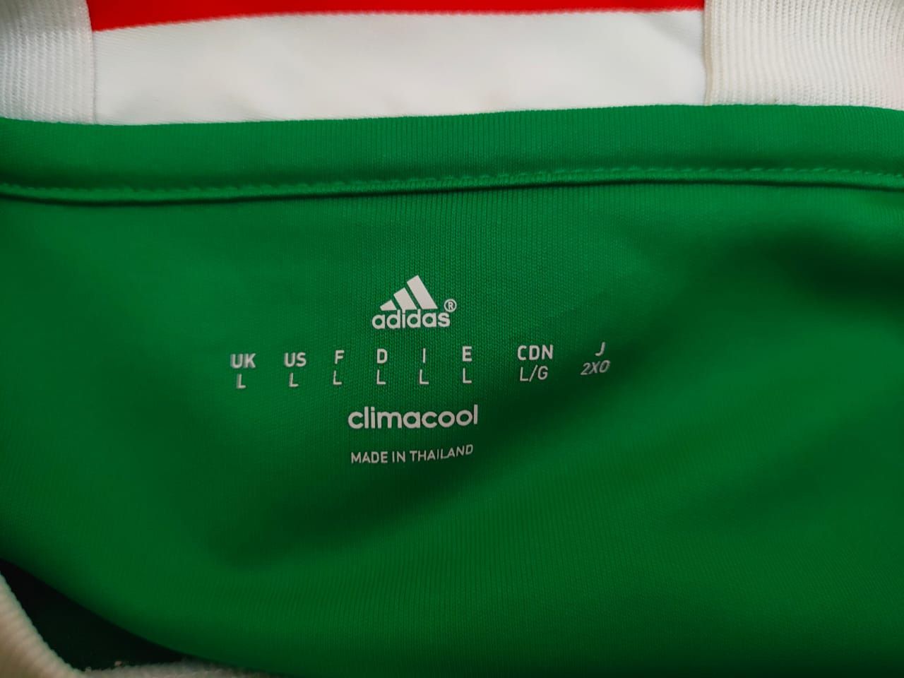 Mexican Threads Mexico Jersey Size US L / EU 52-54 / 3 - 8 Thumbnail