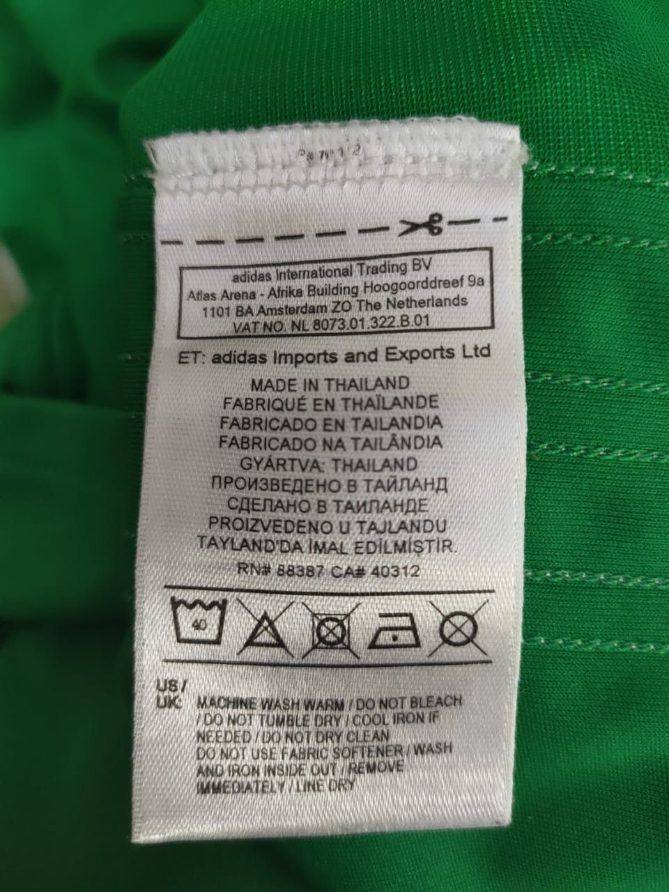 Mexican Threads Mexico Jersey Size US L / EU 52-54 / 3 - 9 Thumbnail