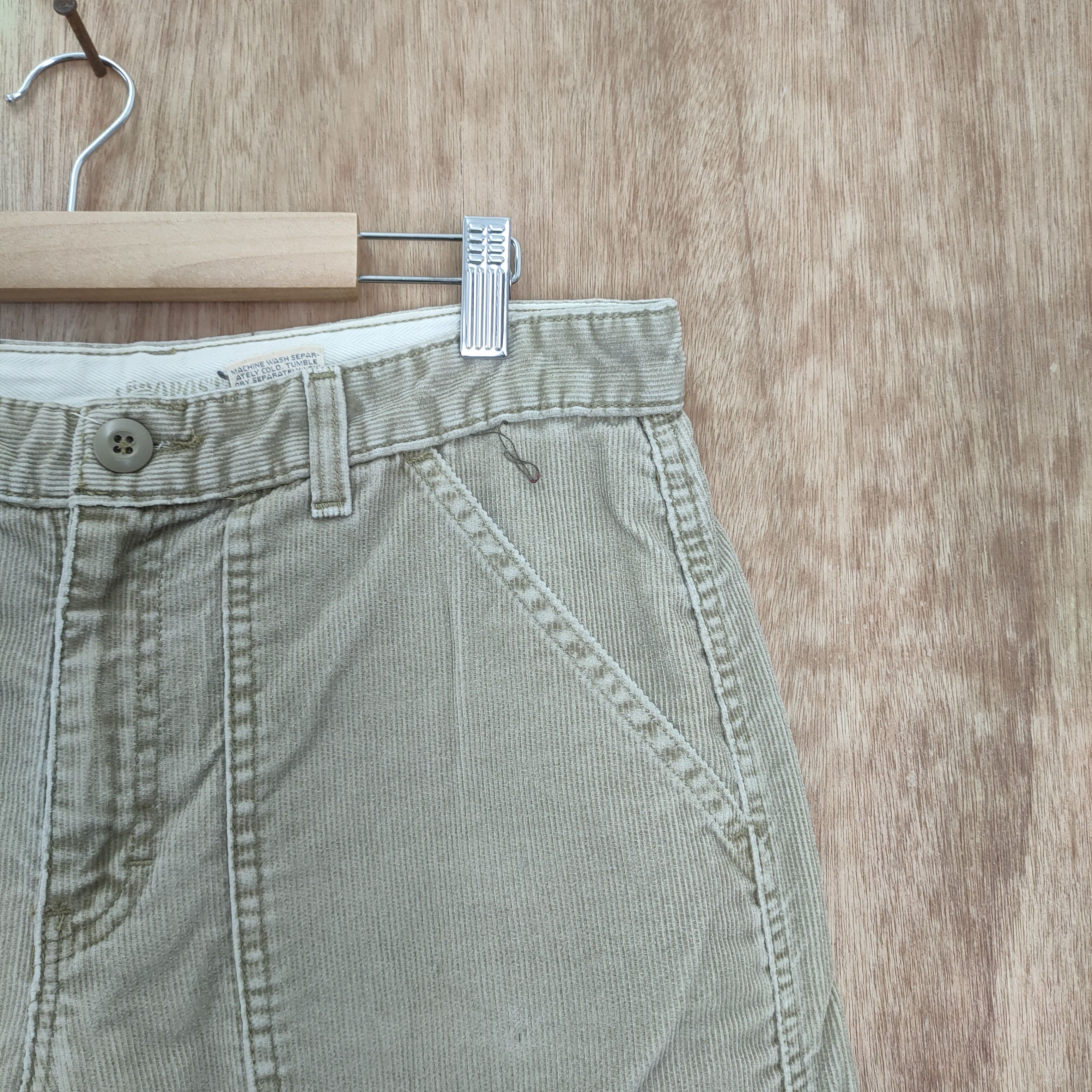 Aeropostale AEROPOSTALE CORDUROY CARGO PANTS Size US 32 / EU 48 - 15 Thumbnail