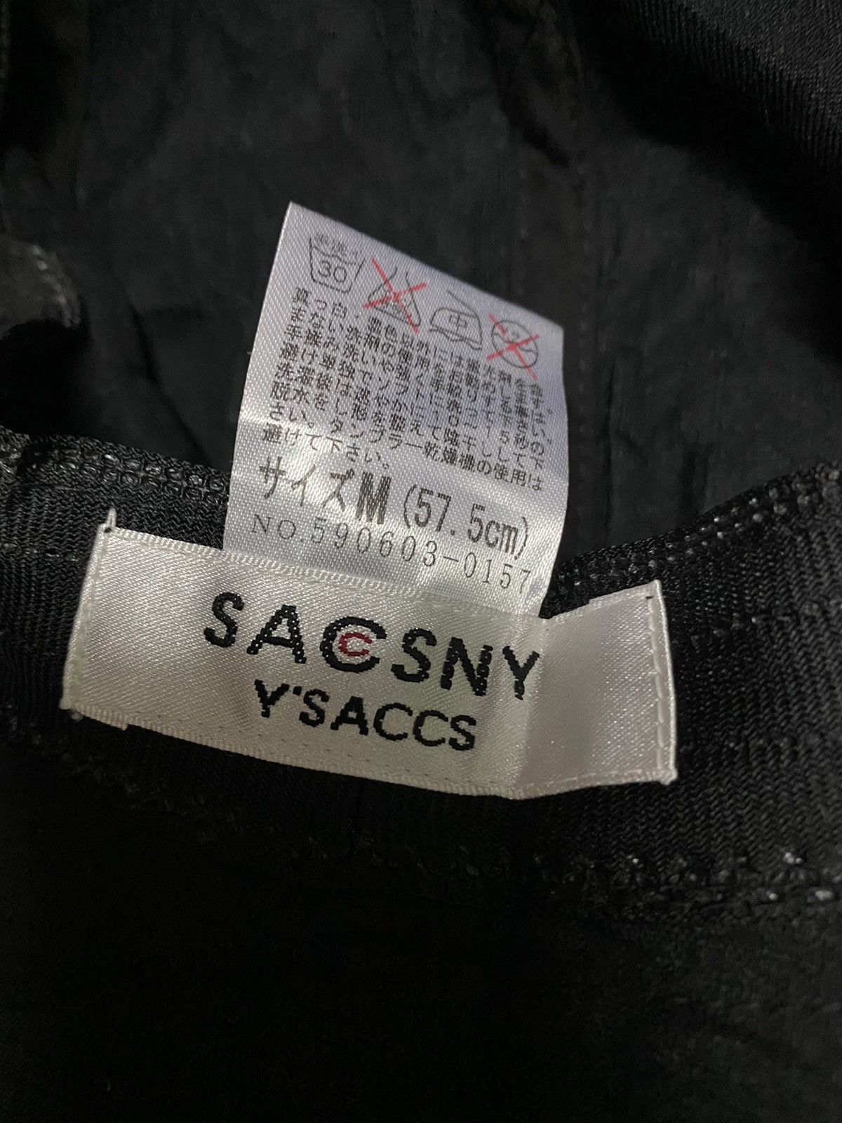 Vintage × Yohji Yamamoto Vintage Y’saccs Yohji Yamamoto Bucket Hat Size ONE SIZE - 7 Thumbnail