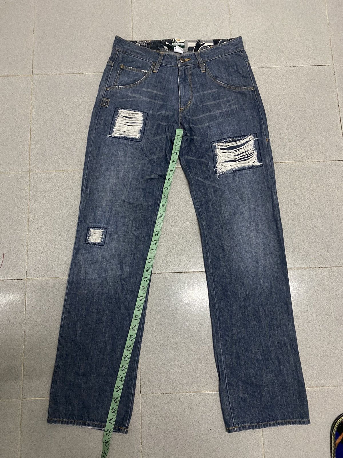 Japanese Brand × Paul Smith × Vintage Offer‼️Vintage Paul Smith Eboy Distress Denim Jeans Size US 31 - 11 Thumbnail