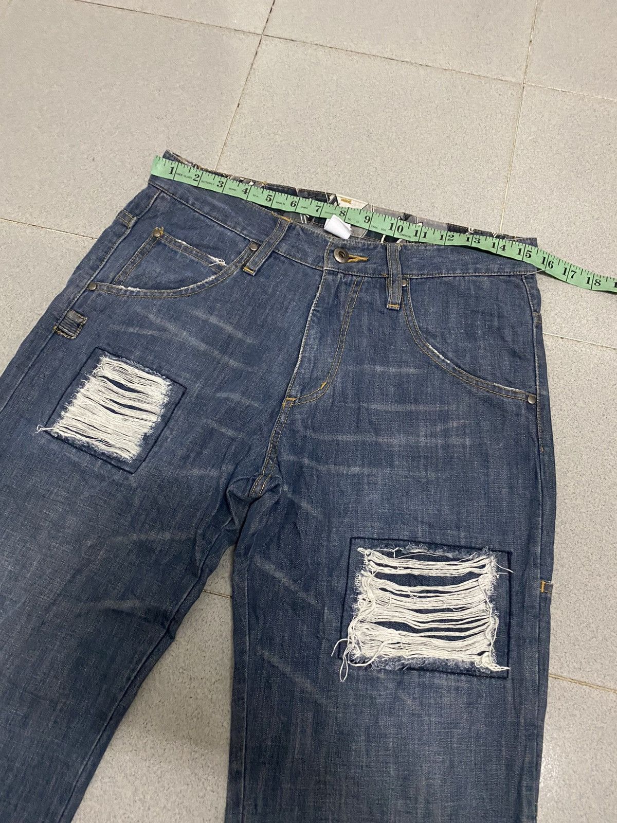 Japanese Brand × Paul Smith × Vintage Offer‼️Vintage Paul Smith Eboy Distress Denim Jeans Size US 31 - 13 Thumbnail