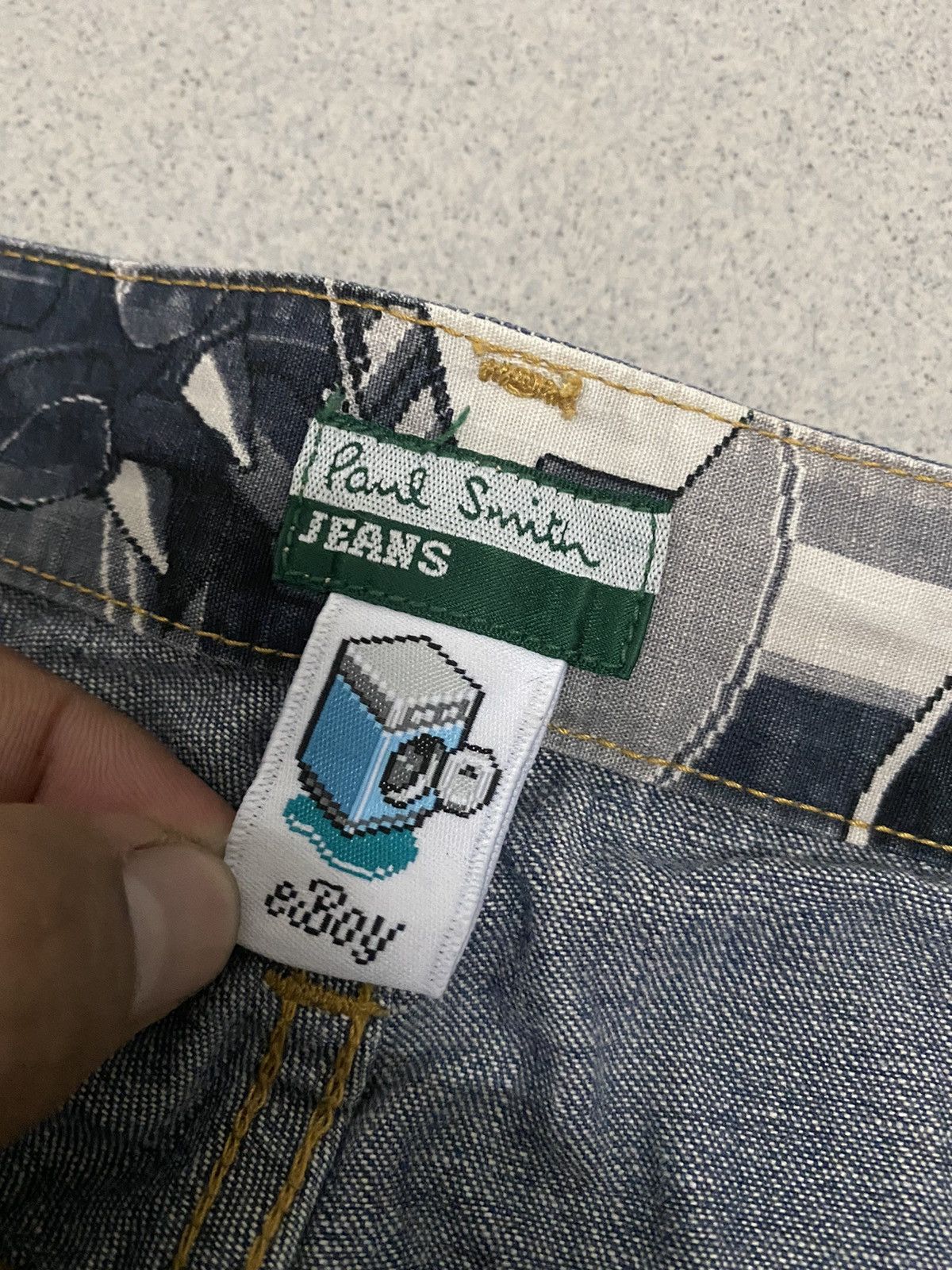 Japanese Brand × Paul Smith × Vintage Offer‼️Vintage Paul Smith Eboy Distress Denim Jeans Size US 31 - 8 Thumbnail