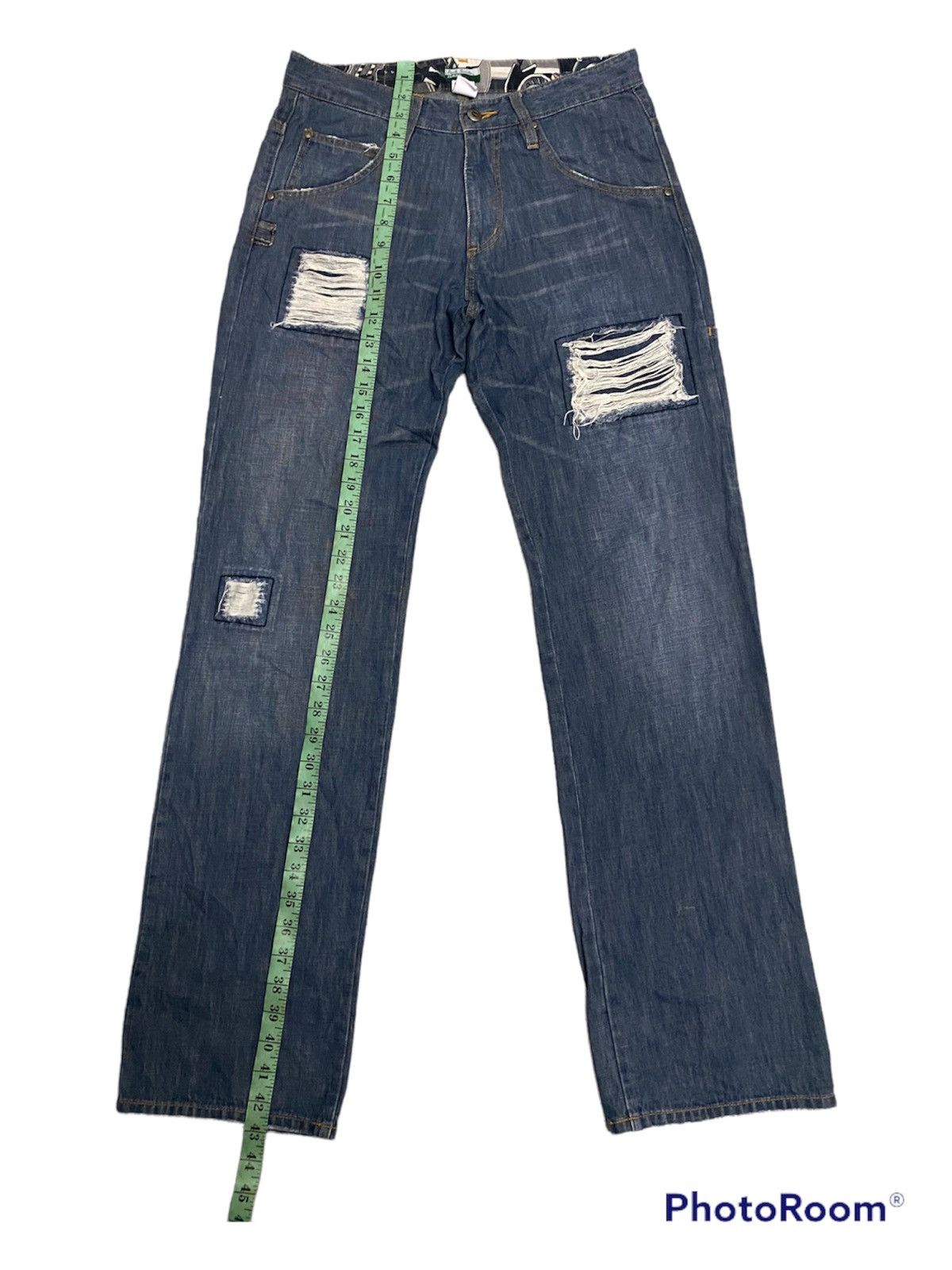 Japanese Brand × Paul Smith × Vintage Offer‼️Vintage Paul Smith Eboy Distress Denim Jeans Size US 31 - 14 Thumbnail