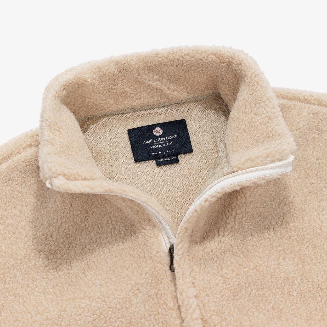 Aime Leon Dore × Woolrich Woolen Mills ALD / Woolrich Fleece Pullover - L Size US L / EU 52-54 / 3 - 6 Thumbnail