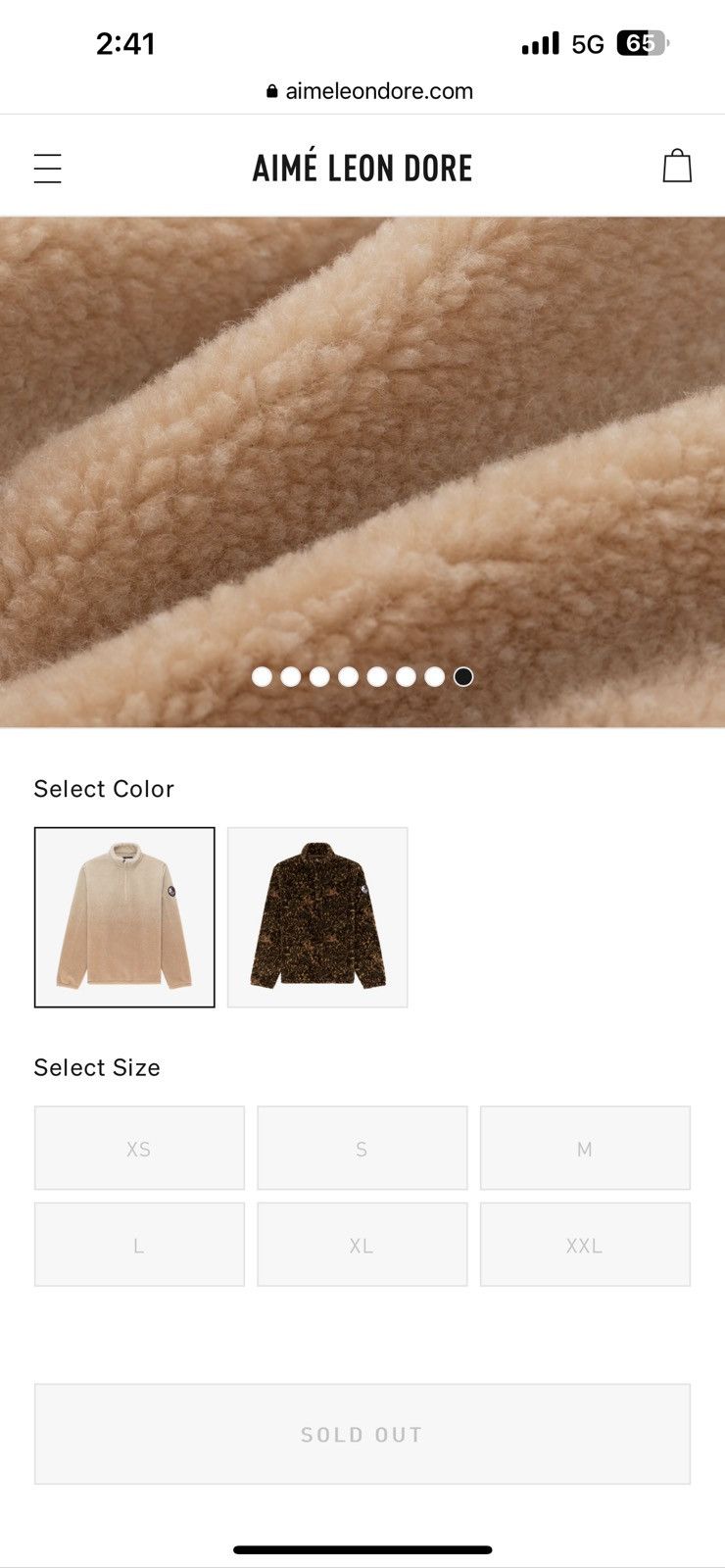 Aime Leon Dore × Woolrich Woolen Mills ALD / Woolrich Fleece Pullover - L Size US L / EU 52-54 / 3 - 10 Thumbnail
