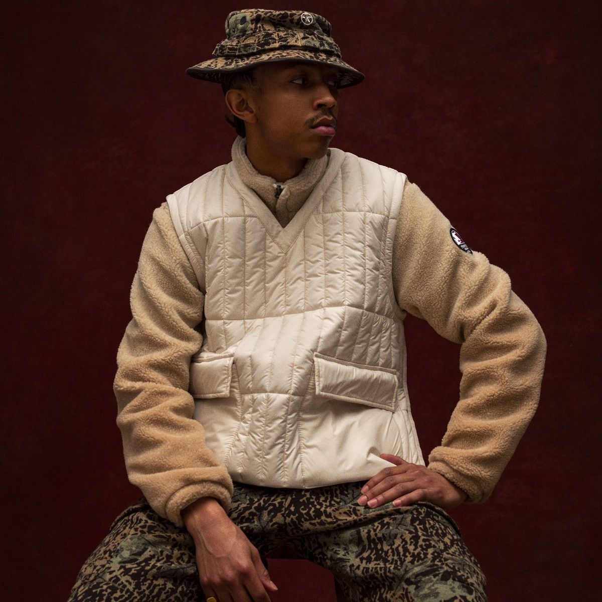 Aime Leon Dore × Woolrich Woolen Mills ALD / Woolrich Fleece Pullover - L Size US L / EU 52-54 / 3 - 3 Thumbnail