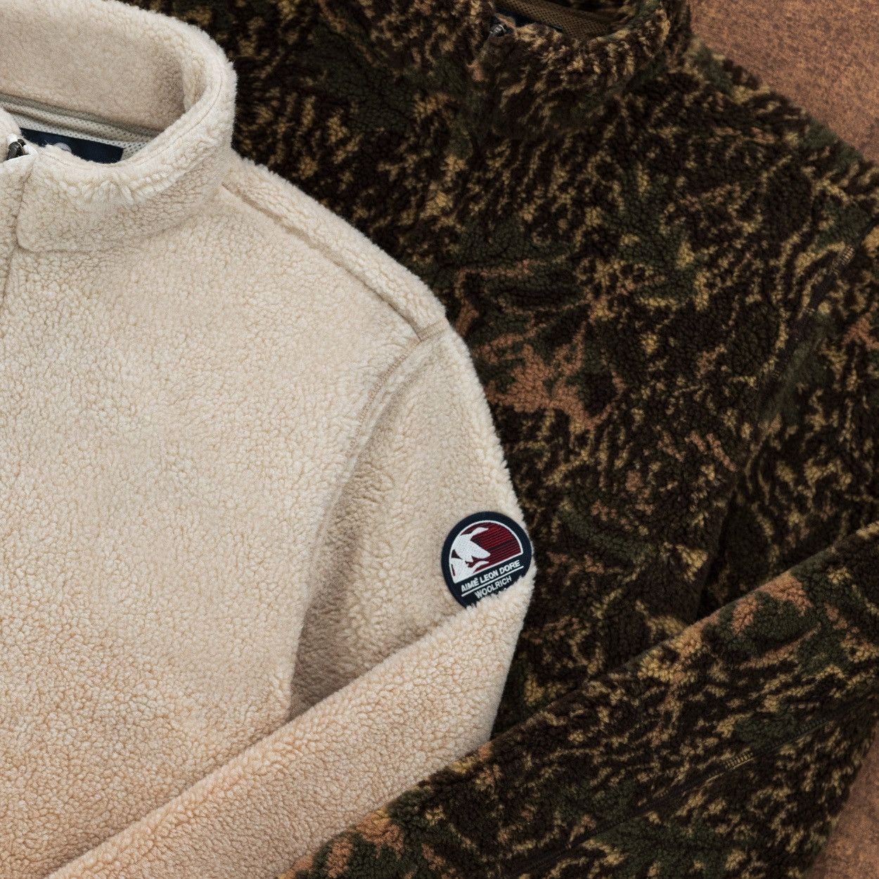 Aime Leon Dore × Woolrich Woolen Mills ALD / Woolrich Fleece Pullover - L Size US L / EU 52-54 / 3 - 5 Thumbnail