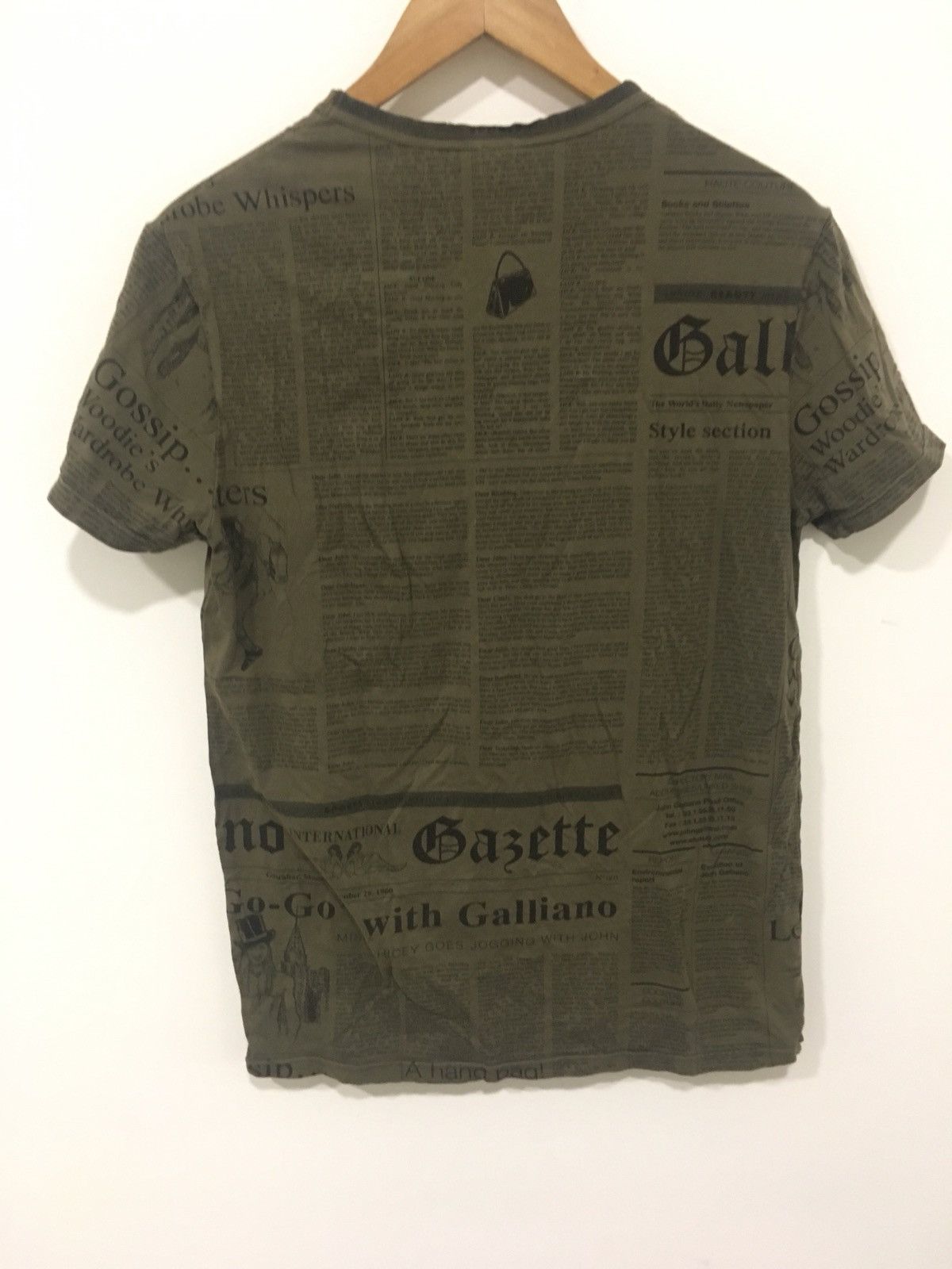John Galliano paper printed Size US M / EU 48-50 / 2 - 3 Thumbnail
