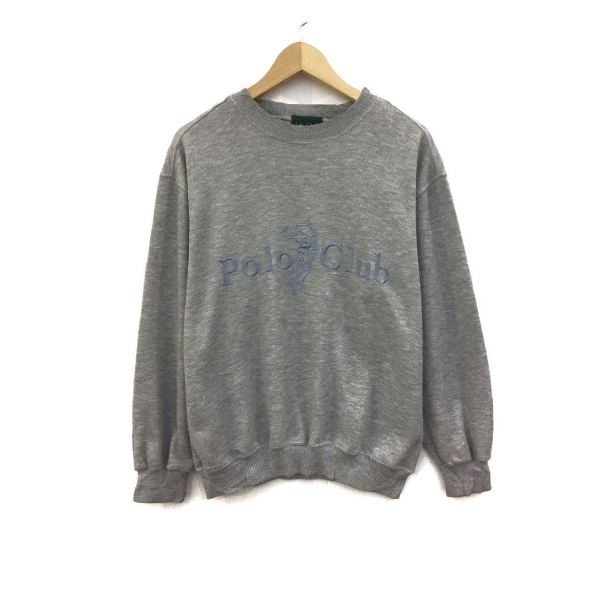 Beverly Hills Polo Club × Polo Ralph Lauren × Vintage Vintage Polo Club Sweatshirt Embroidery Biglogo Polo Club Size US S / EU 44-46 / 1 - 1 Thumbnail